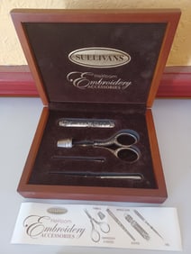 NEW in Box Sullivans Heirloom Embroidery Accessories