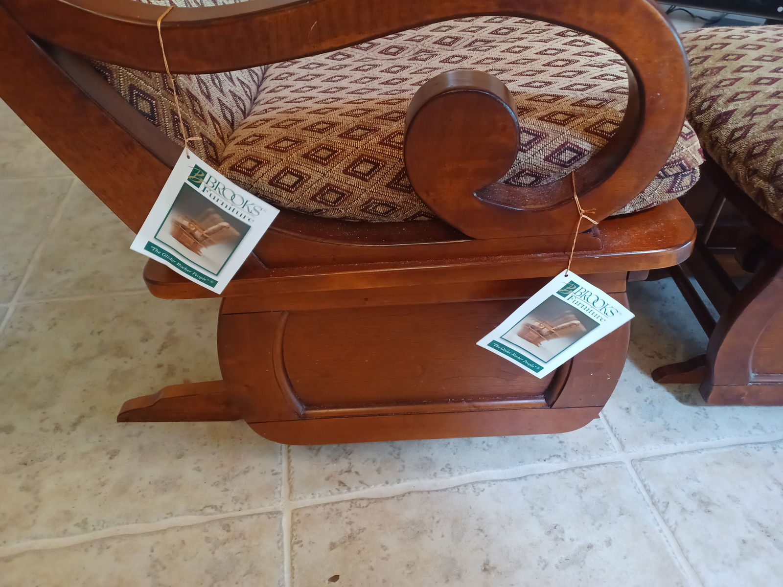 Brooks Glider and Footstool - 3