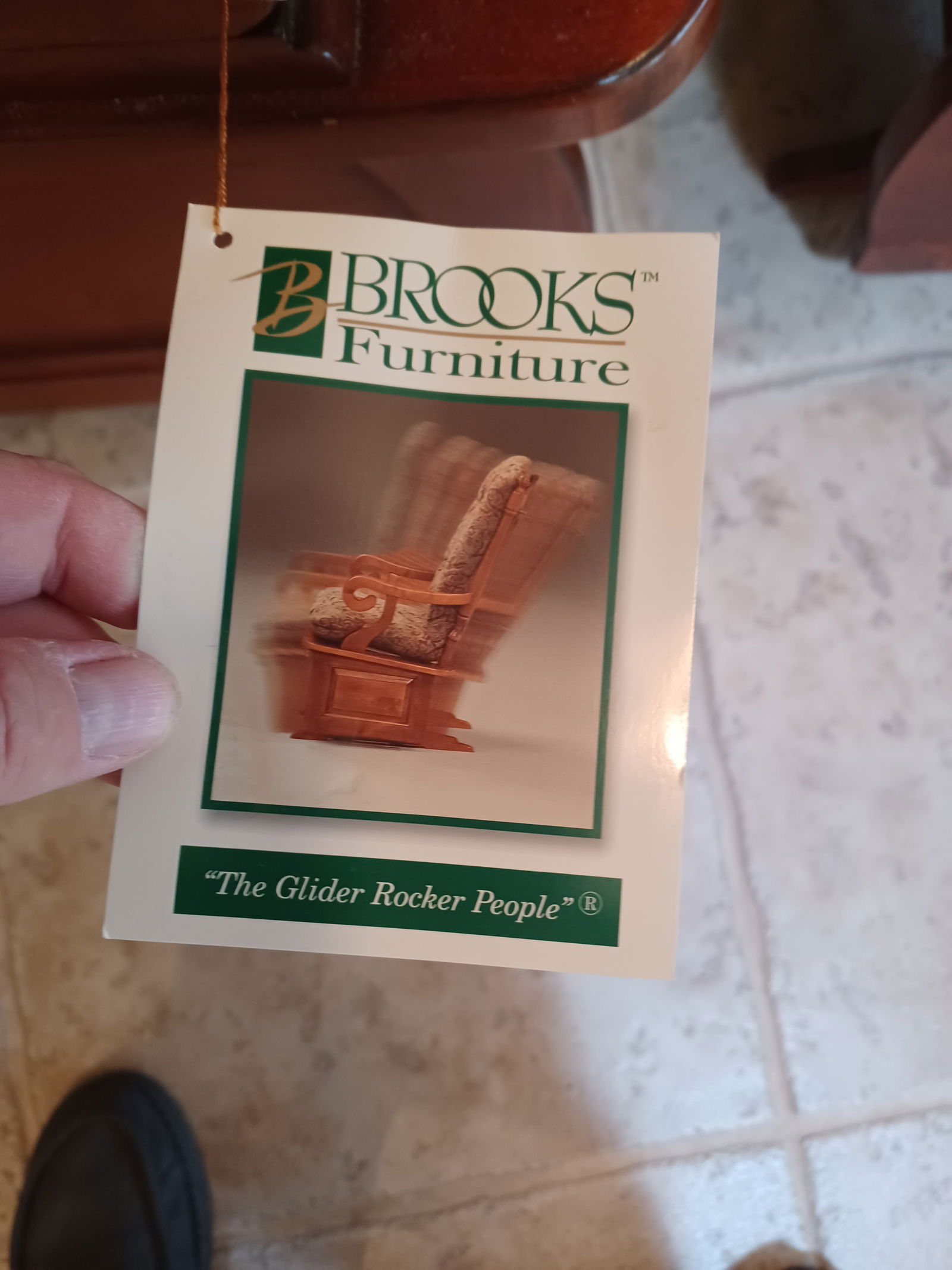 Brooks Glider and Footstool - 4