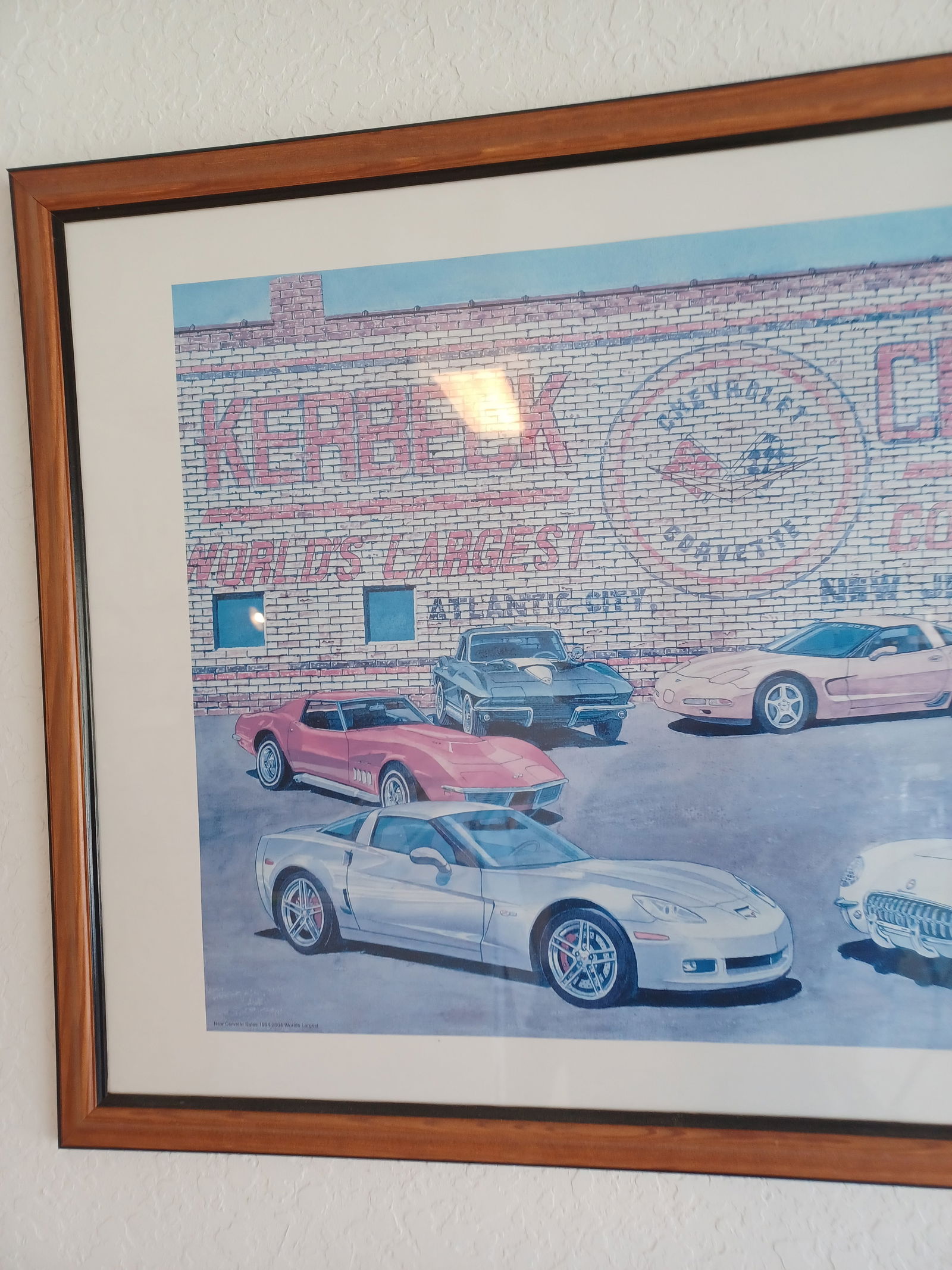 Vintage Corvette Framed Print - 5