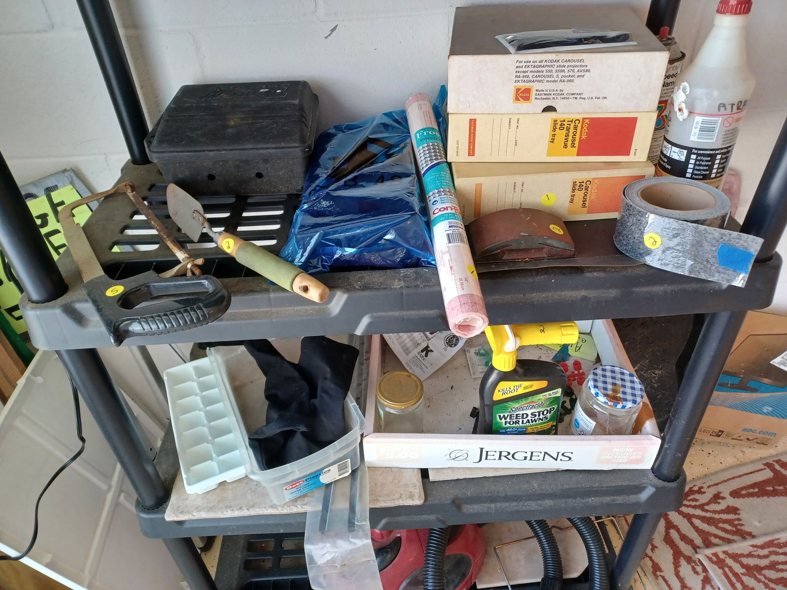 Black Shelf and contents all seen - 3