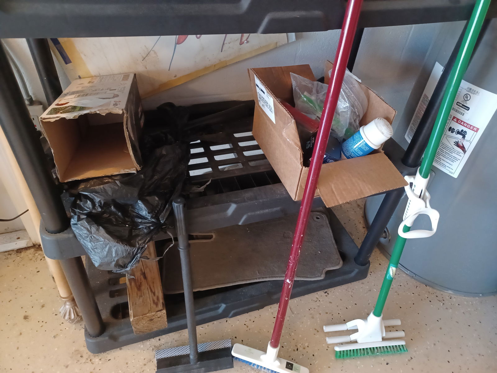 Black Shelf and contents all seen - 4