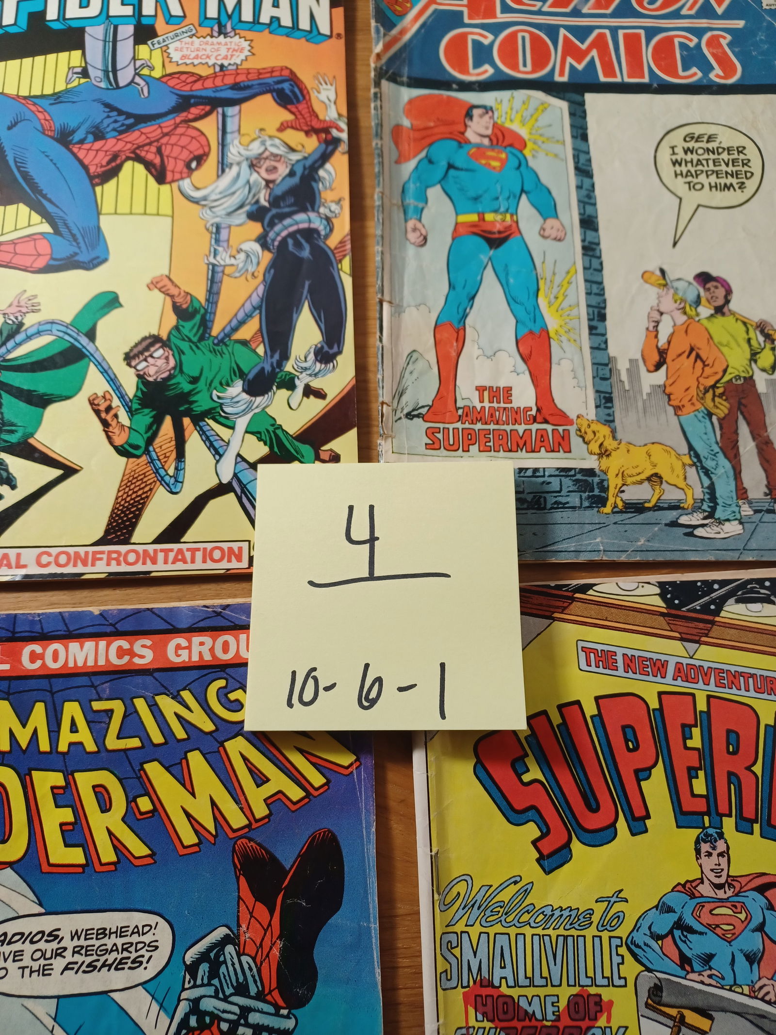 Lot of 6 Comic Books / As seen - 2