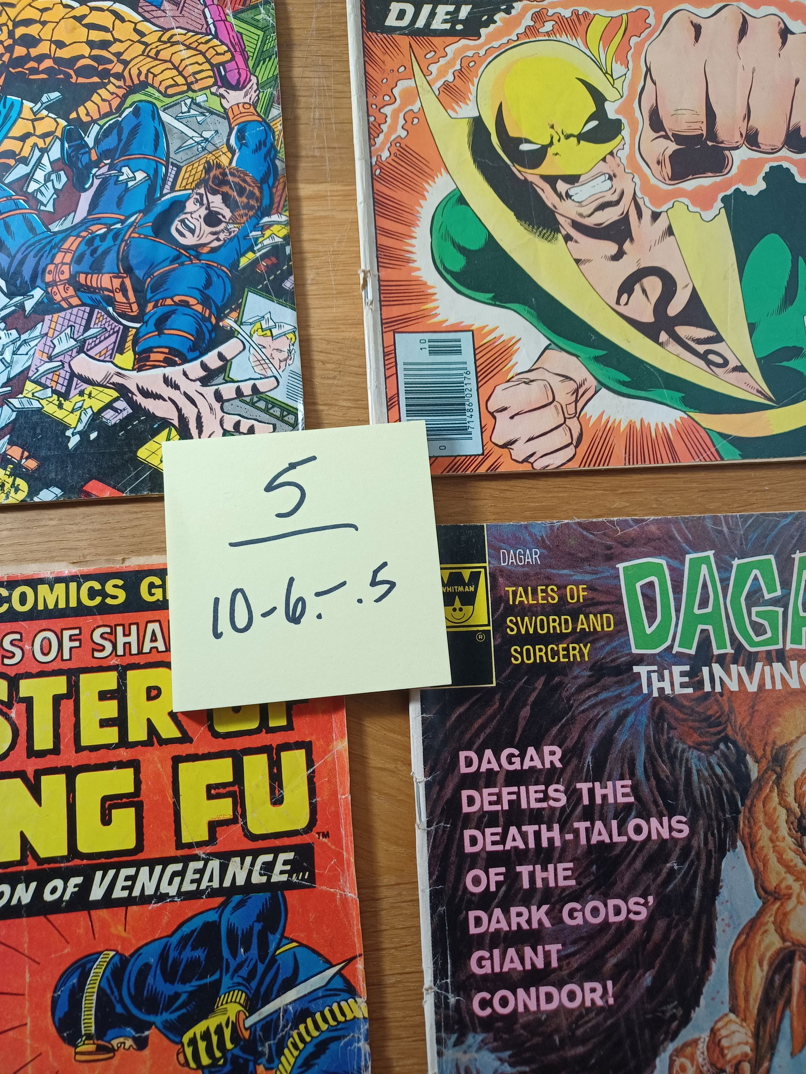 Lot of 4 Comic Books / As seen - 2