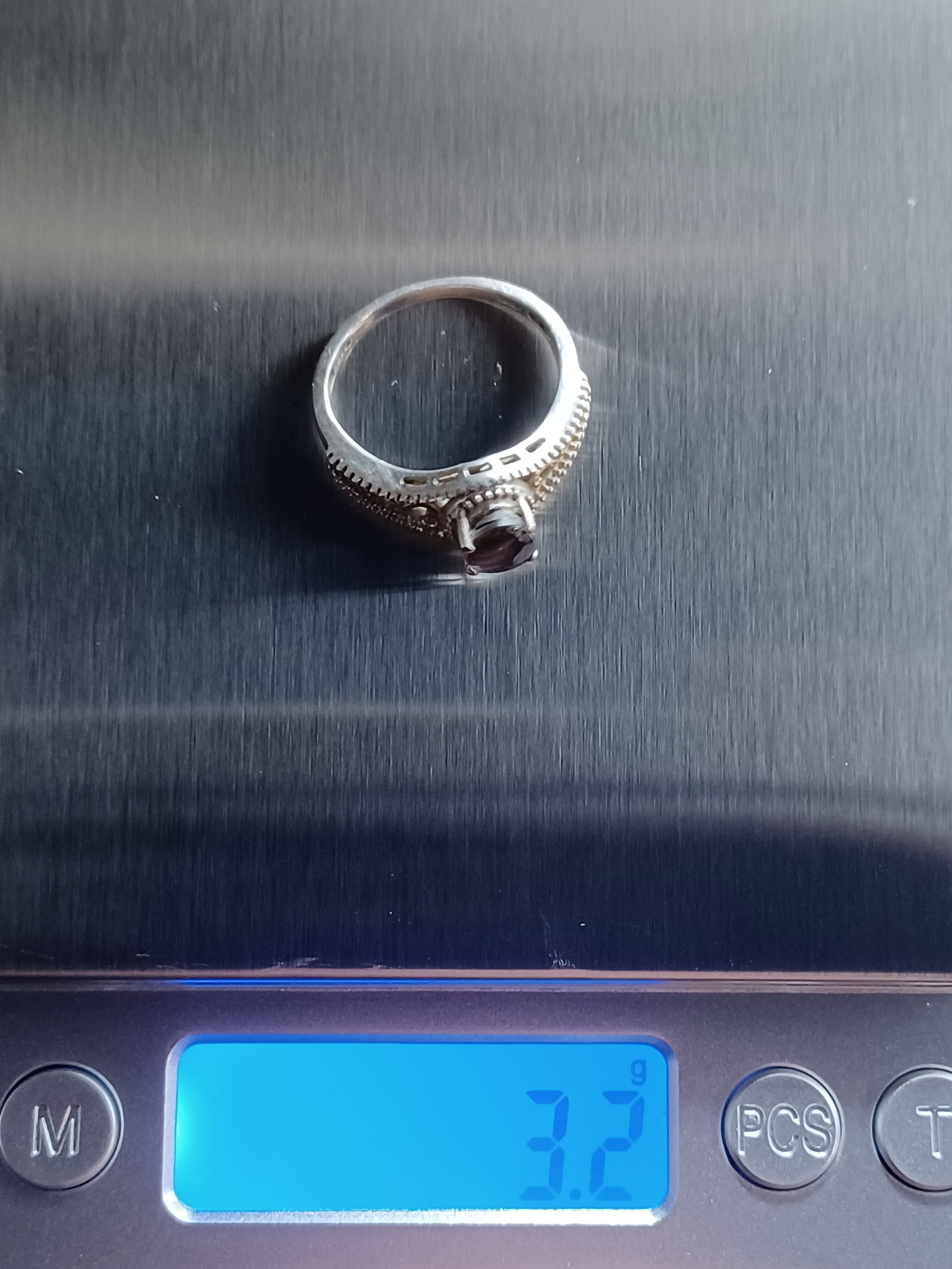 Vintage Sterling Ring Size 8 - 4