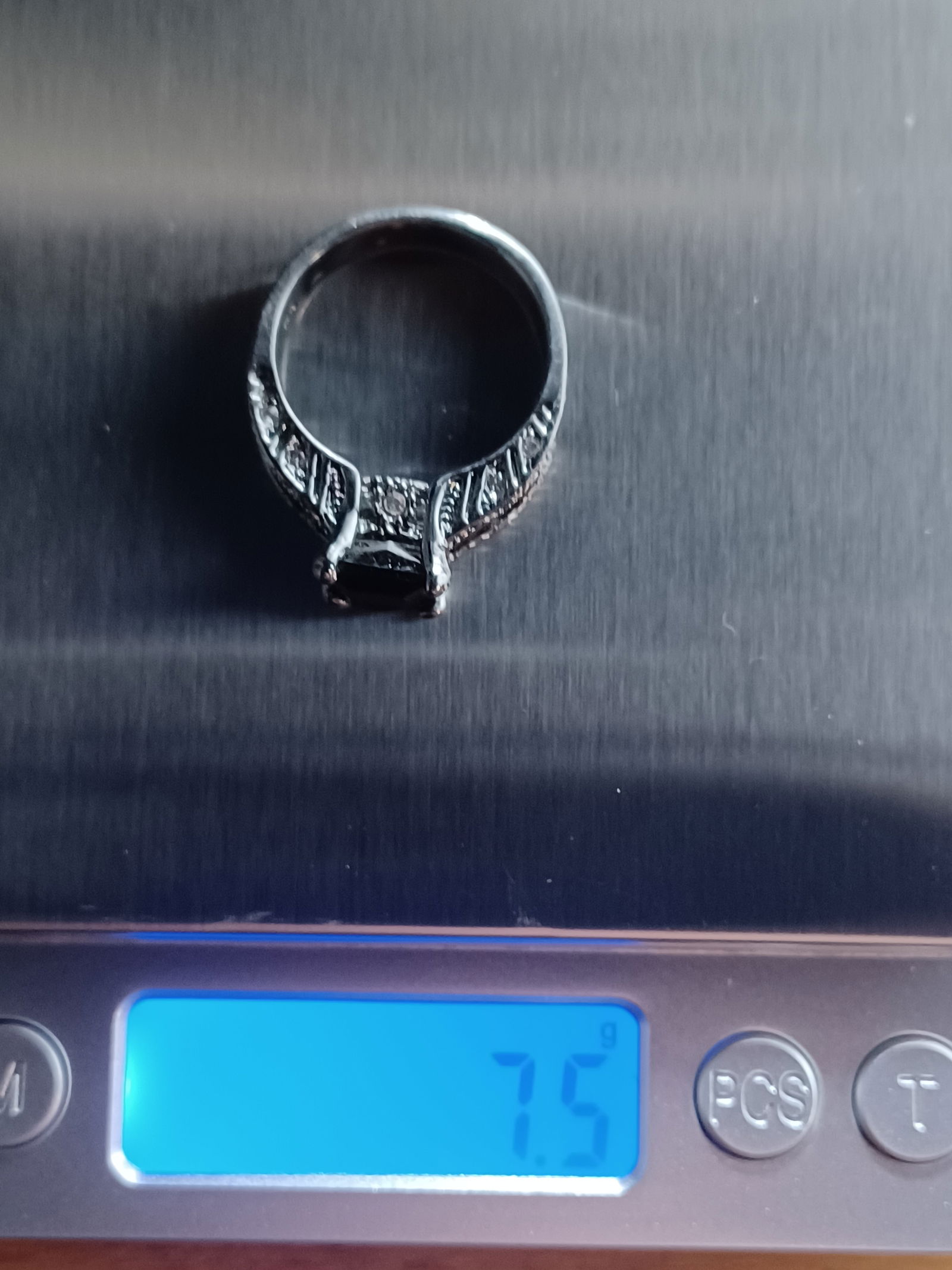 Vintage Sterling Ring Size 11 - 3