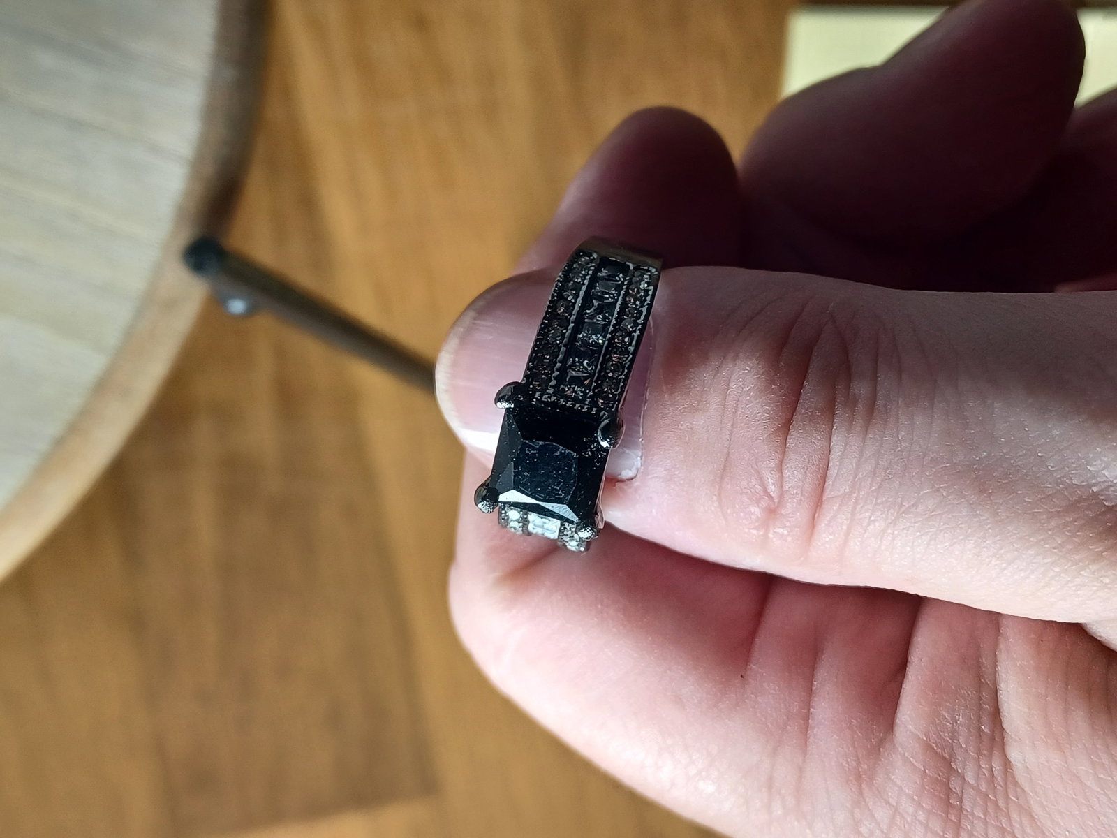 Vintage Sterling Ring Size 11 - 5