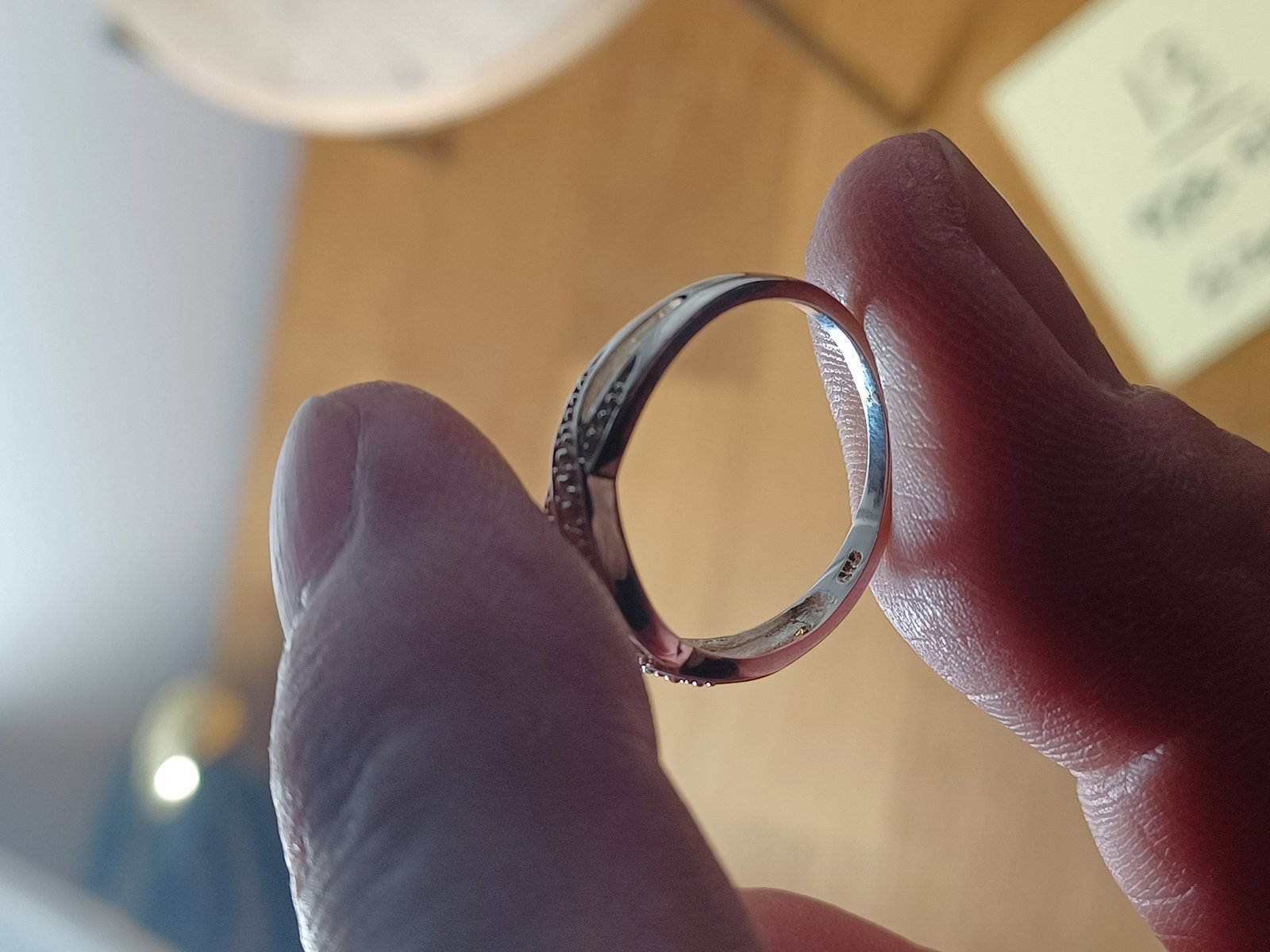 Vintage Sterling Ring Size 7.5 - 6