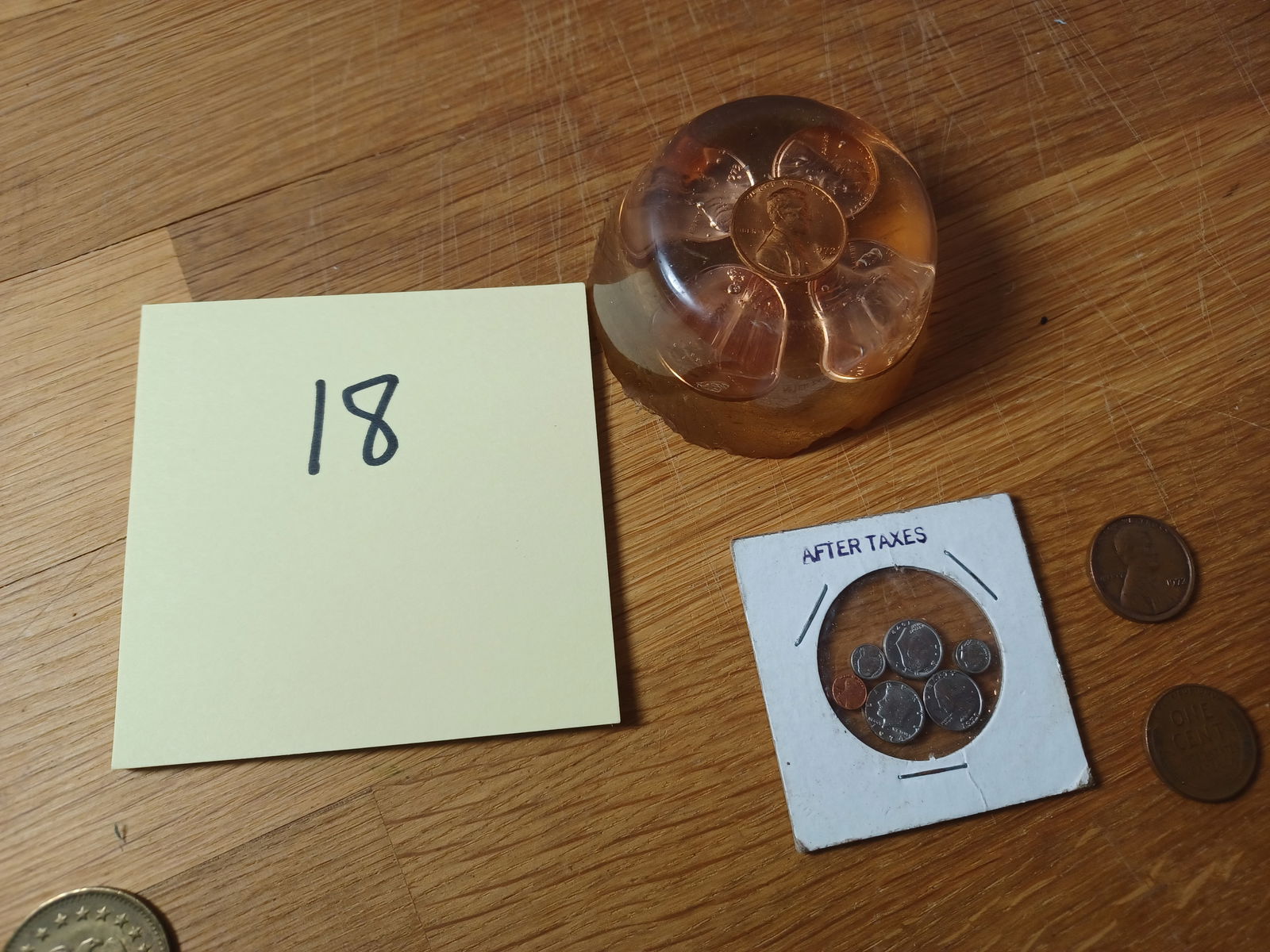 Pennies Lot / as seen - 2