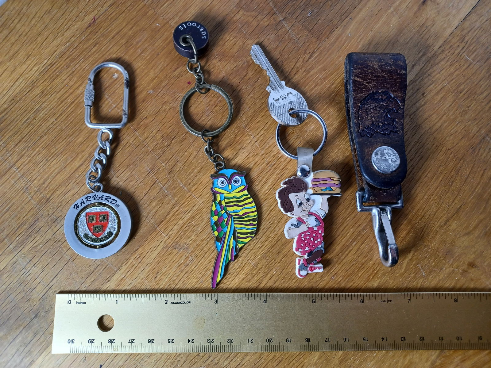 Lot of 4 Vintage Keychains - 2