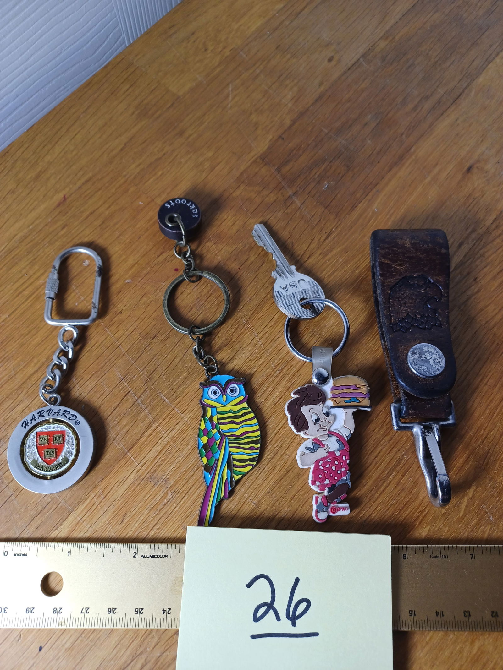 Lot of 4 Vintage Keychains - 3