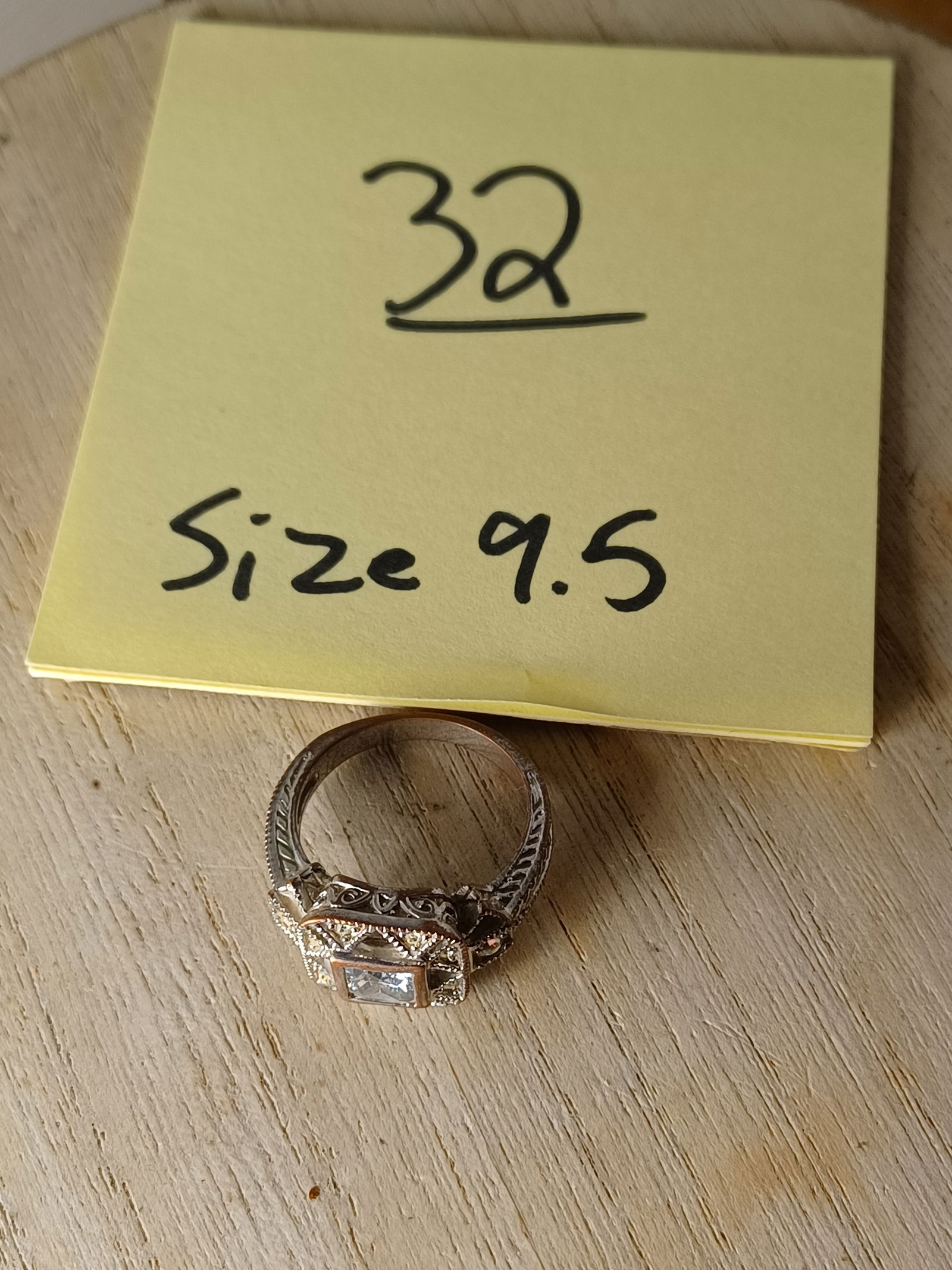 Ornate Ring Size 9.5 - 2