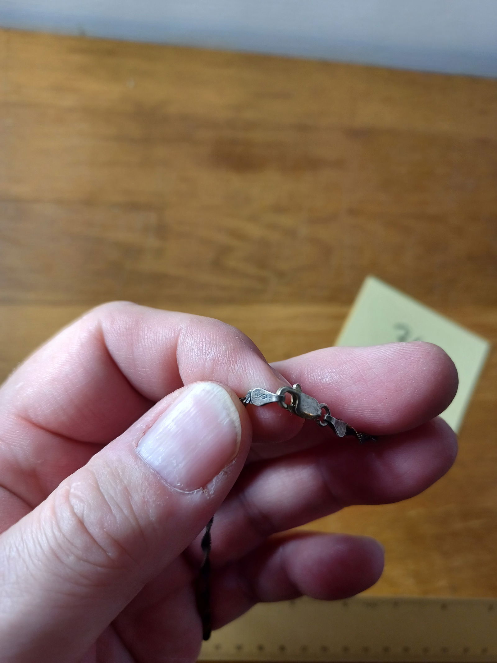 Sterling Rope Chain 17 inches - 3