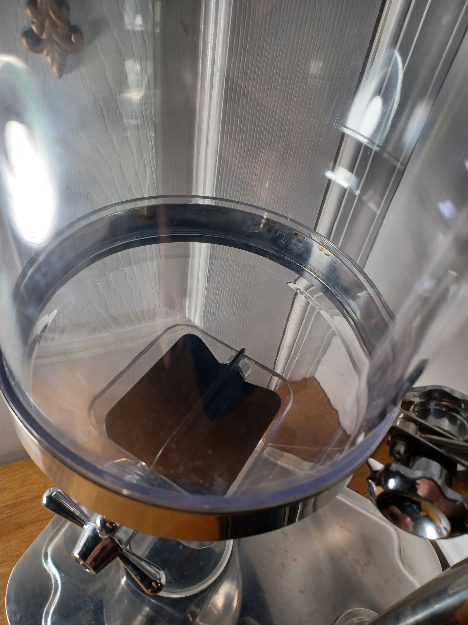 Commercial Cereal Dispenser Crome & Polycarbon - 7