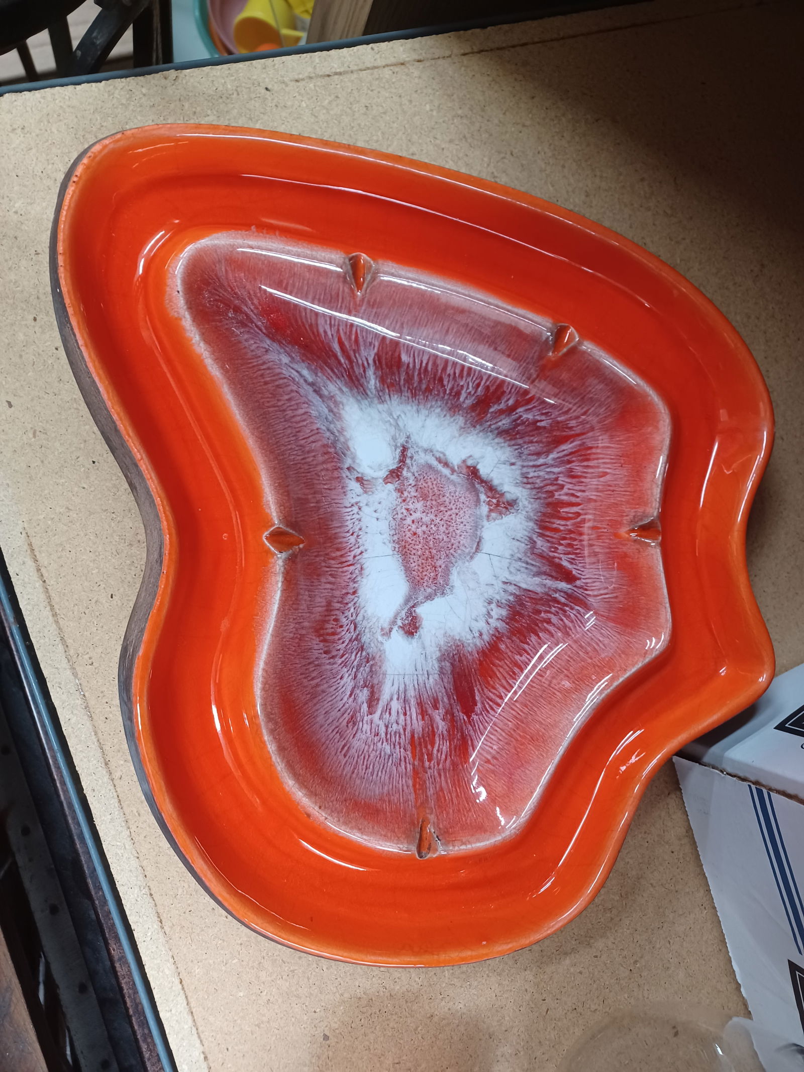 Vintage Mid Century Smoking Tray by Braytons in Laguna Beach California - 3