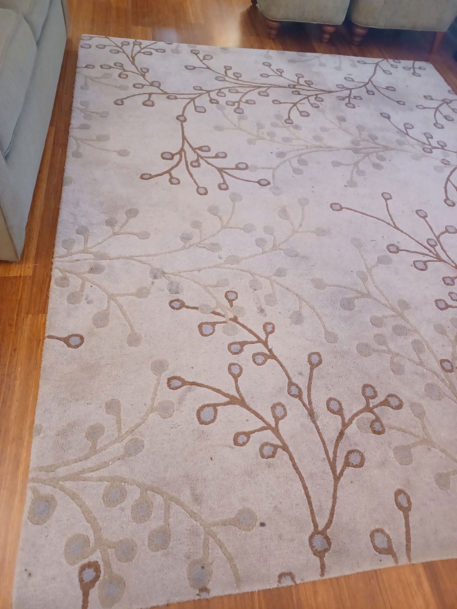 Wool Area Rug / needs cleaned/ original retail $299 - 3