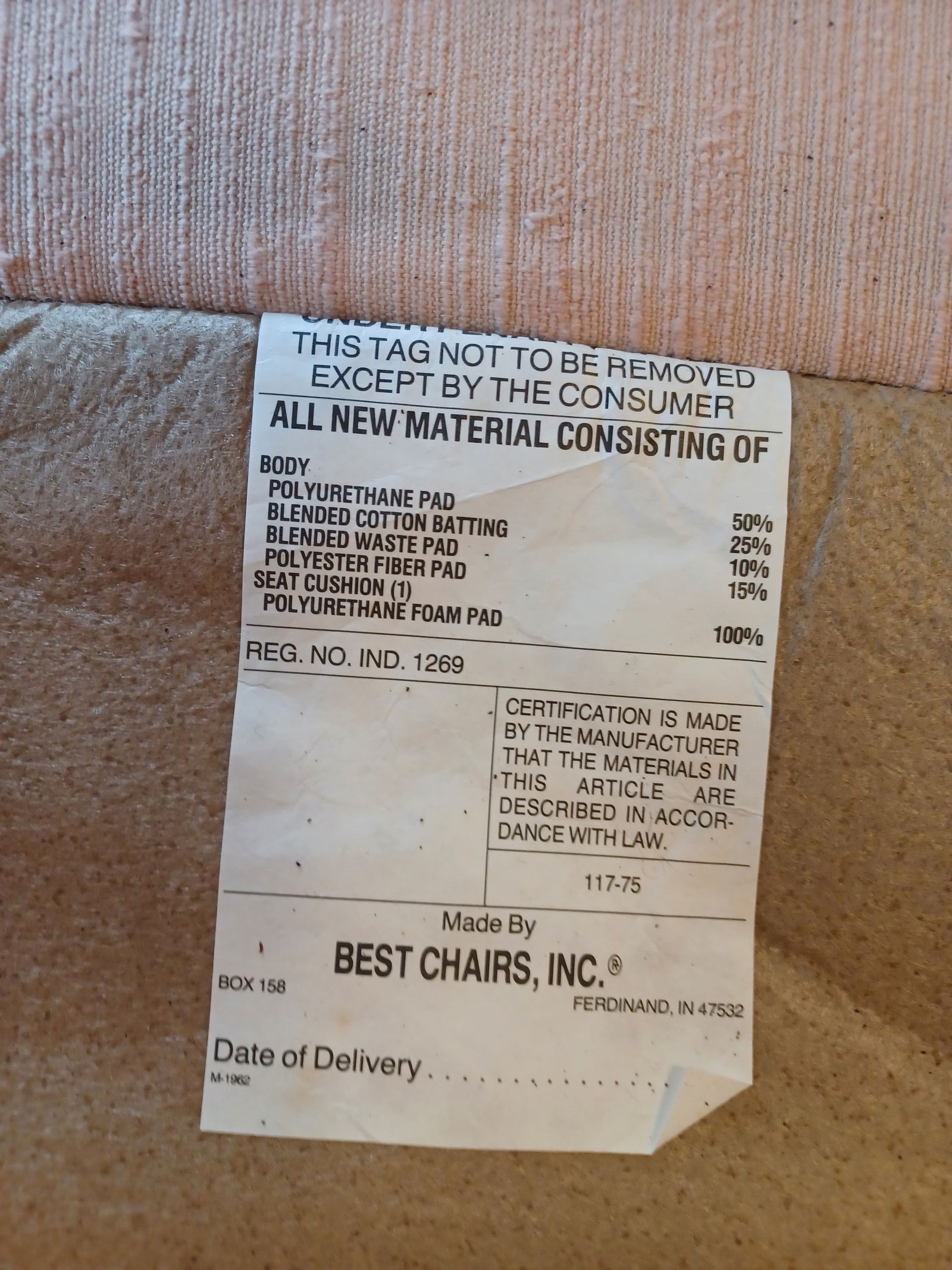 Vintage Pink Swivel Chair / as seen - 5