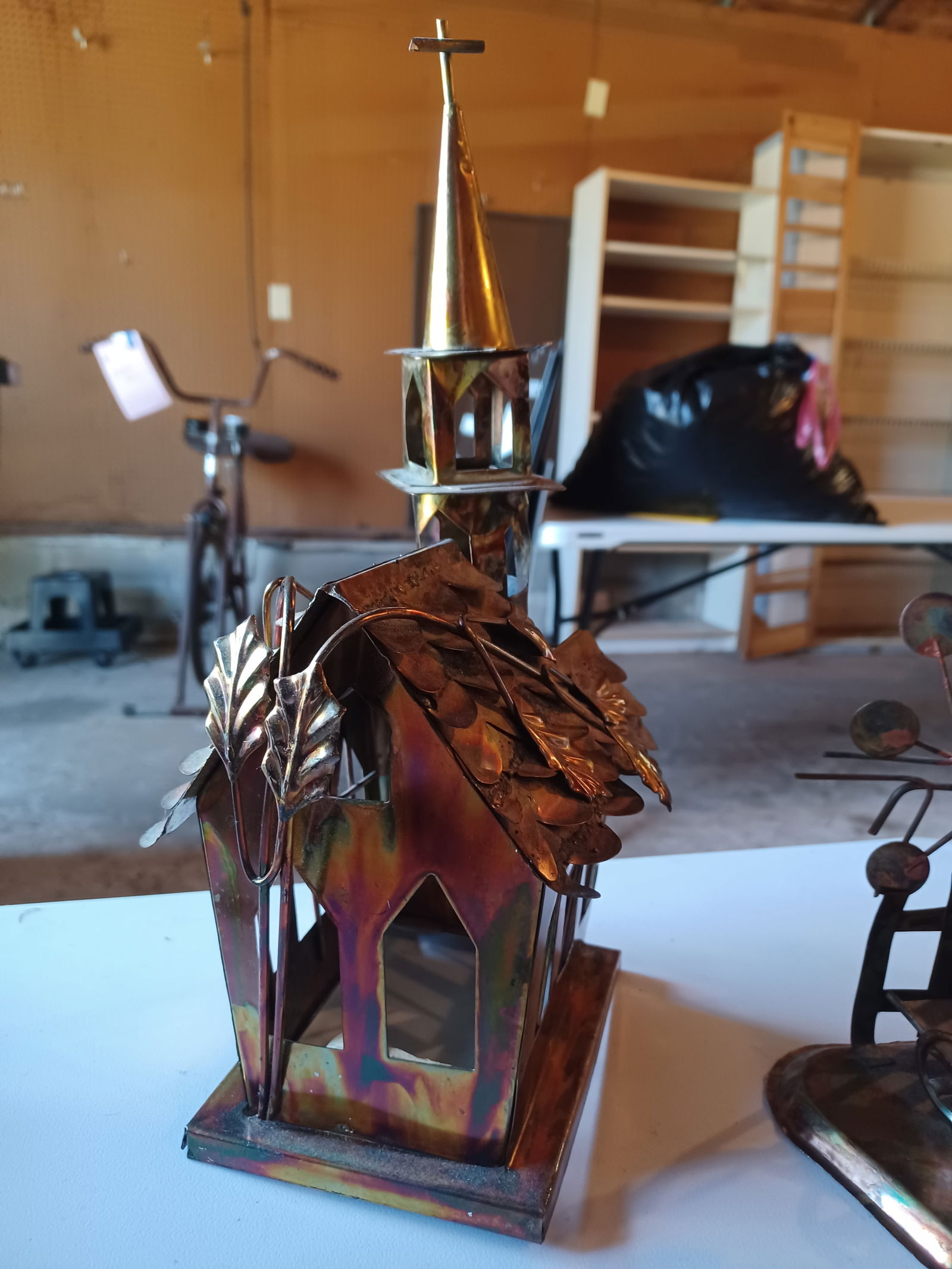 Handcrafted Rustic Metal Art Music boxes - 2