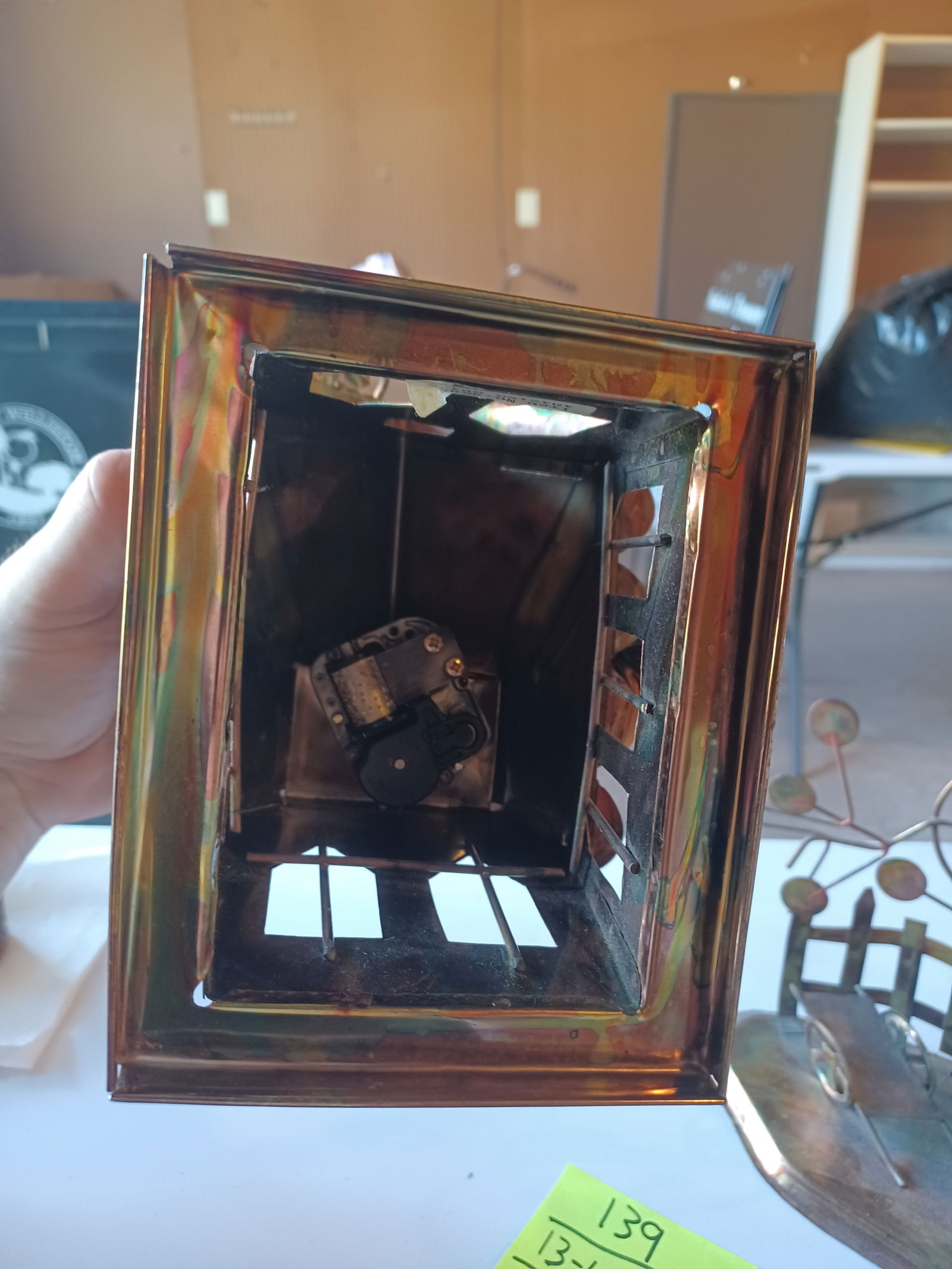 Handcrafted Rustic Metal Art Music boxes - 6