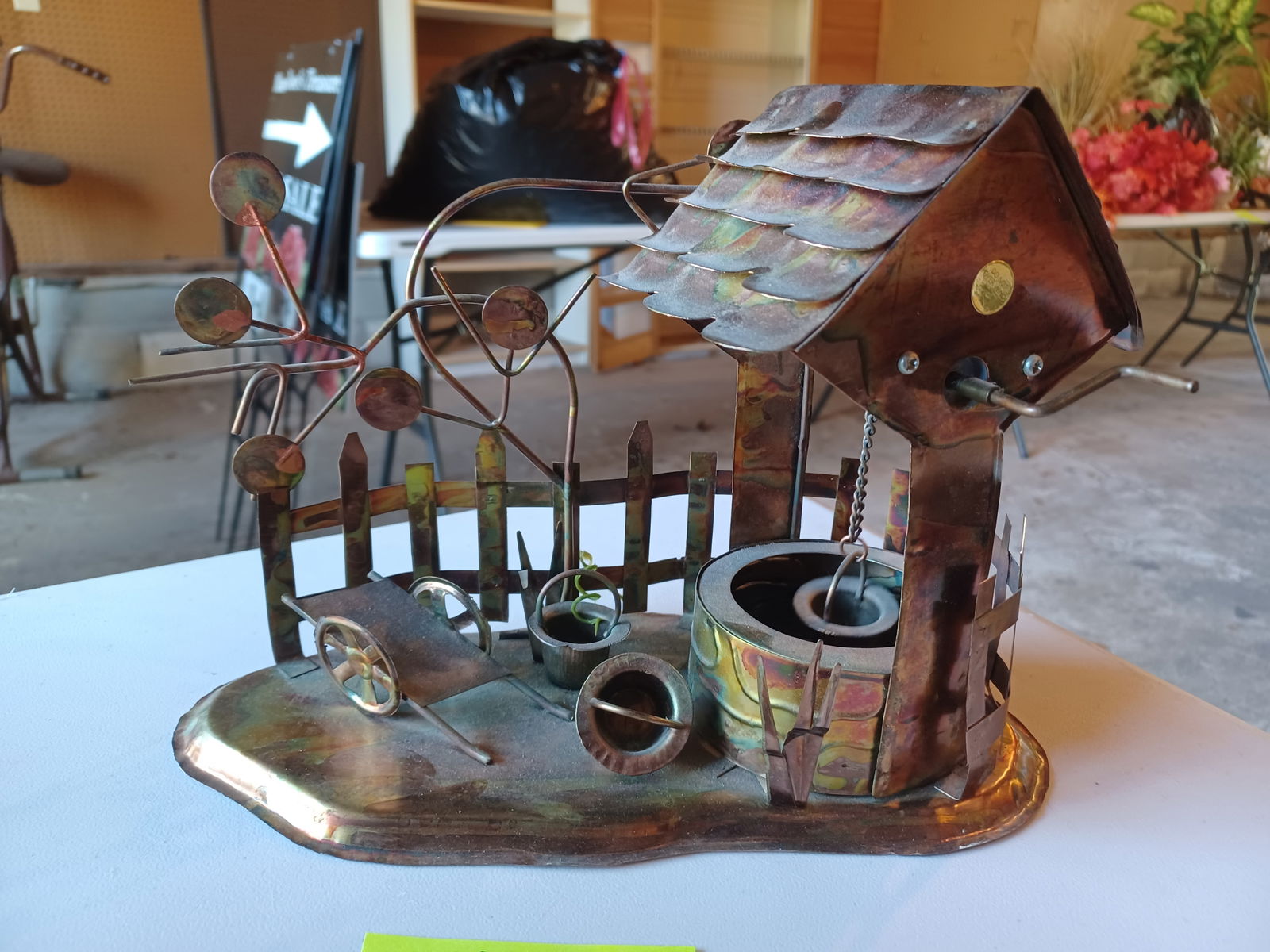 Handcrafted Rustic Metal Art Music boxes - 7