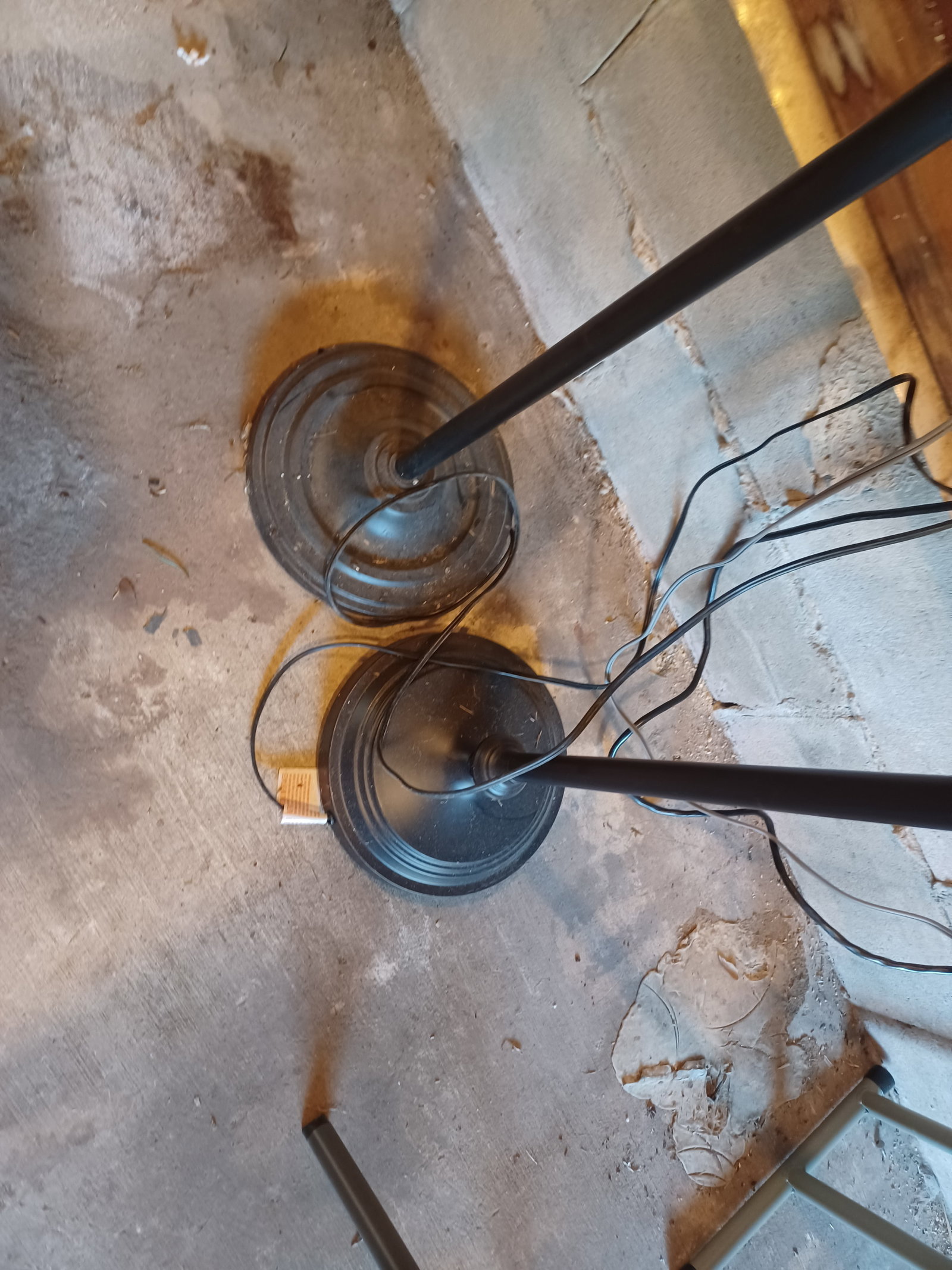 Pair of Contemporary Floor Lamps / working as seen - 4