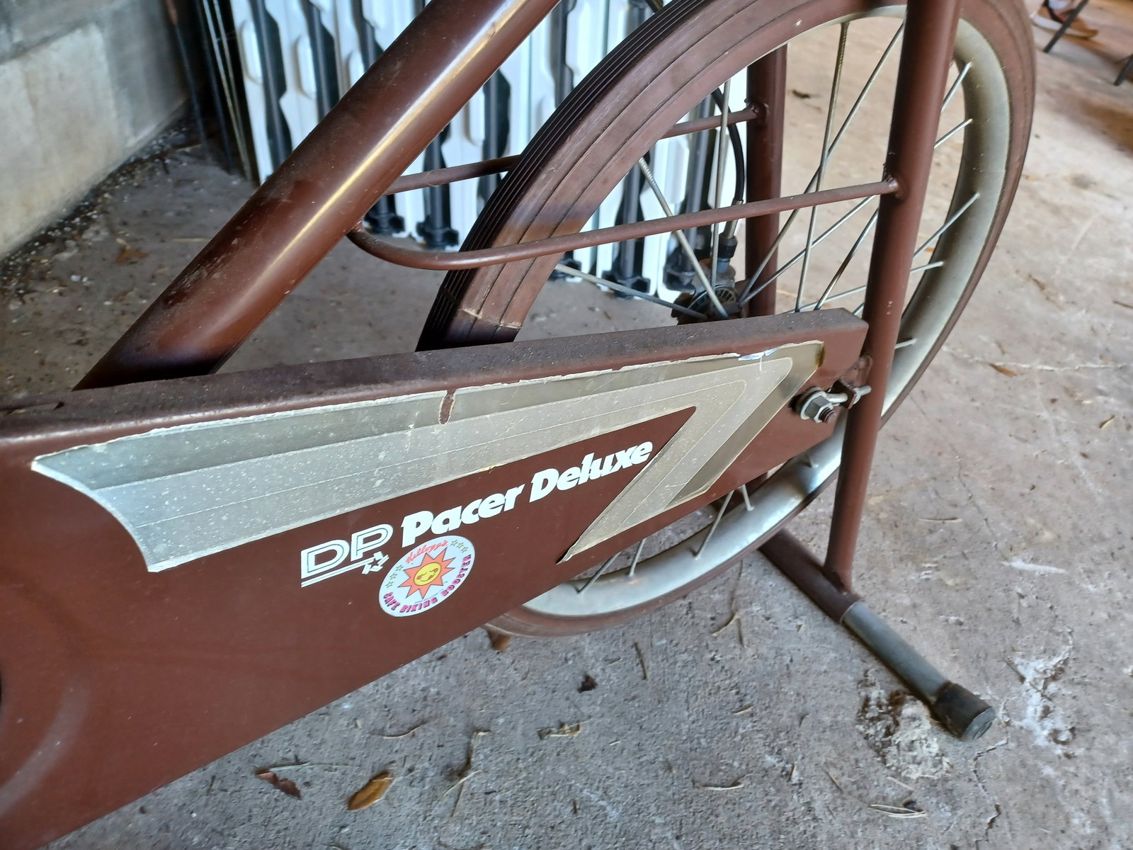 Vintage Exercise Bike / works / and Shop stool - 5