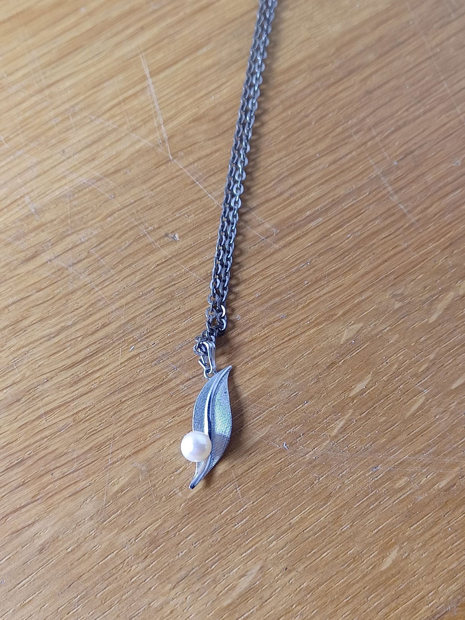 Sterling Pendant and Chain - 2