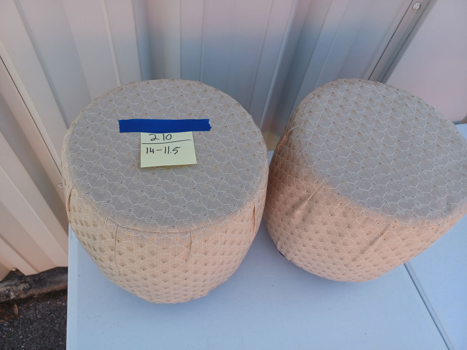 Pair of Stools with removable Covers - 2