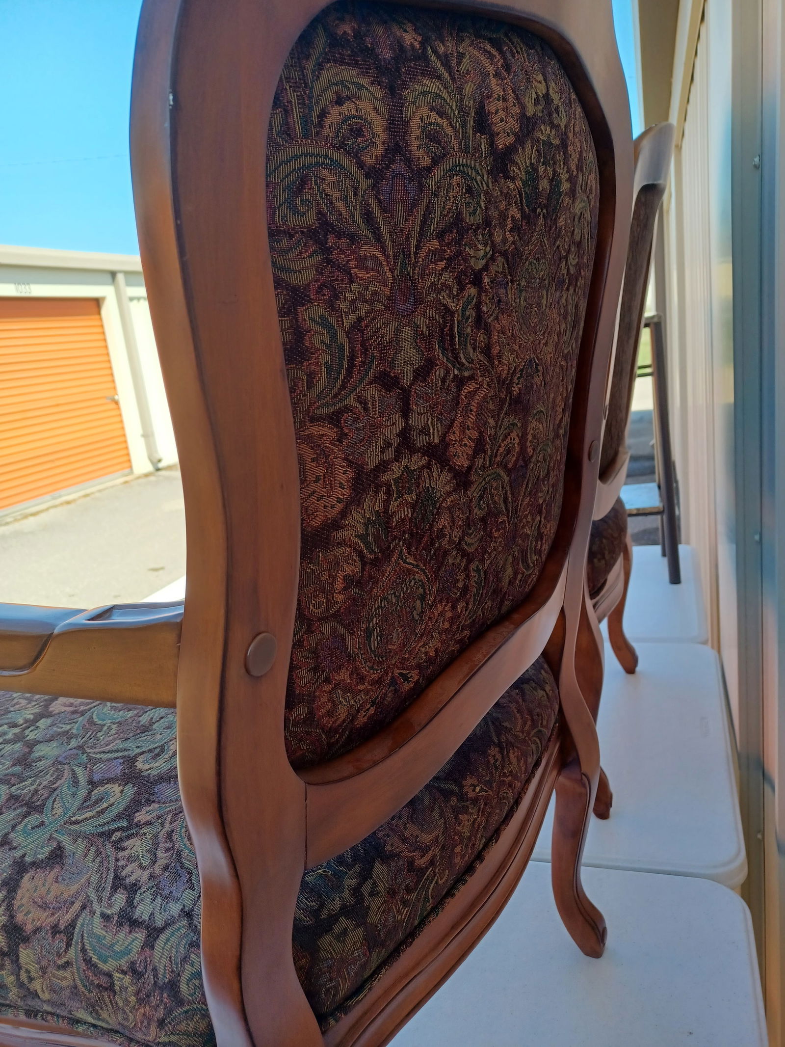 Beautiful Pair of Floral Side Chairs - 6