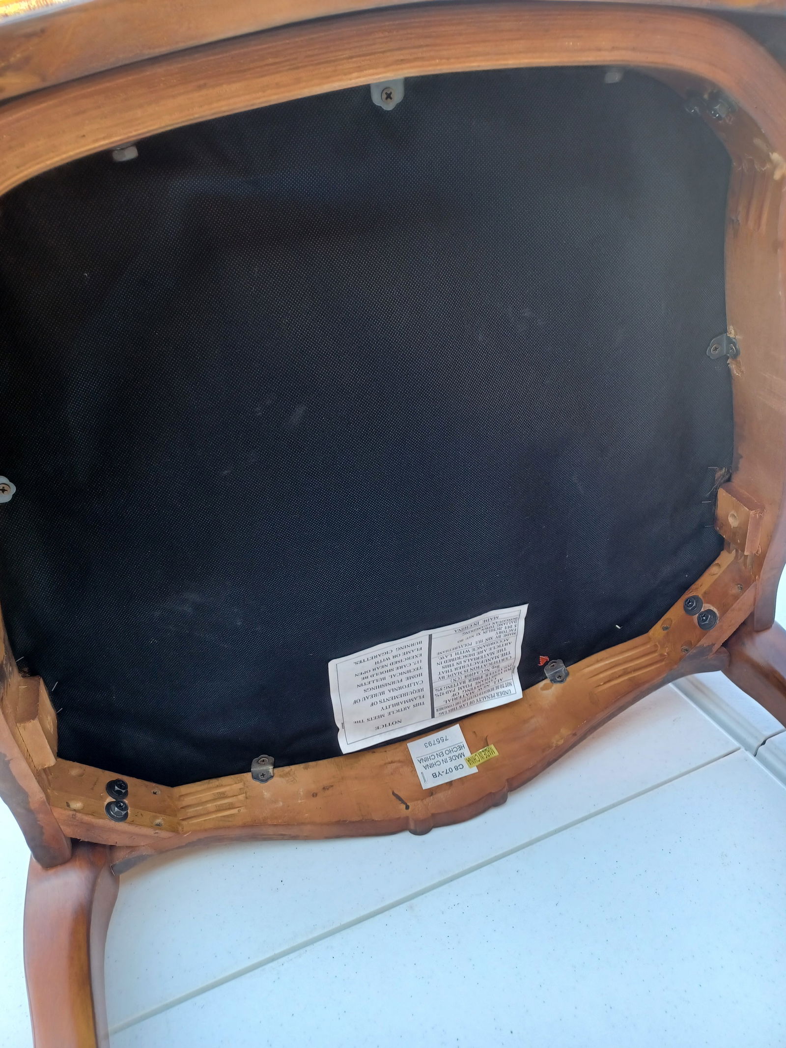 Beautiful Pair of Floral Side Chairs - 7