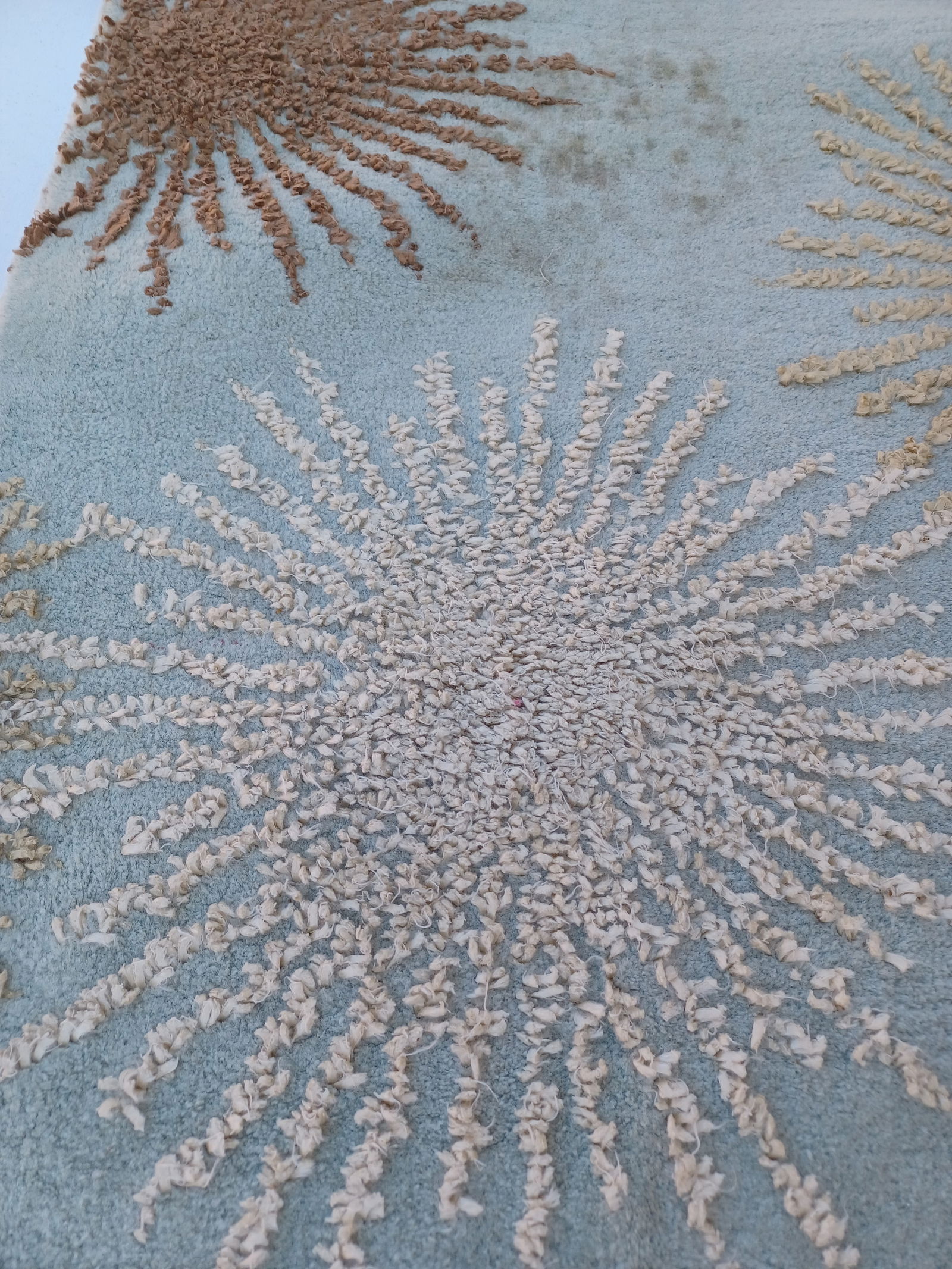 Beautiful Wool Runner Area Rug / needs cleaned - 5