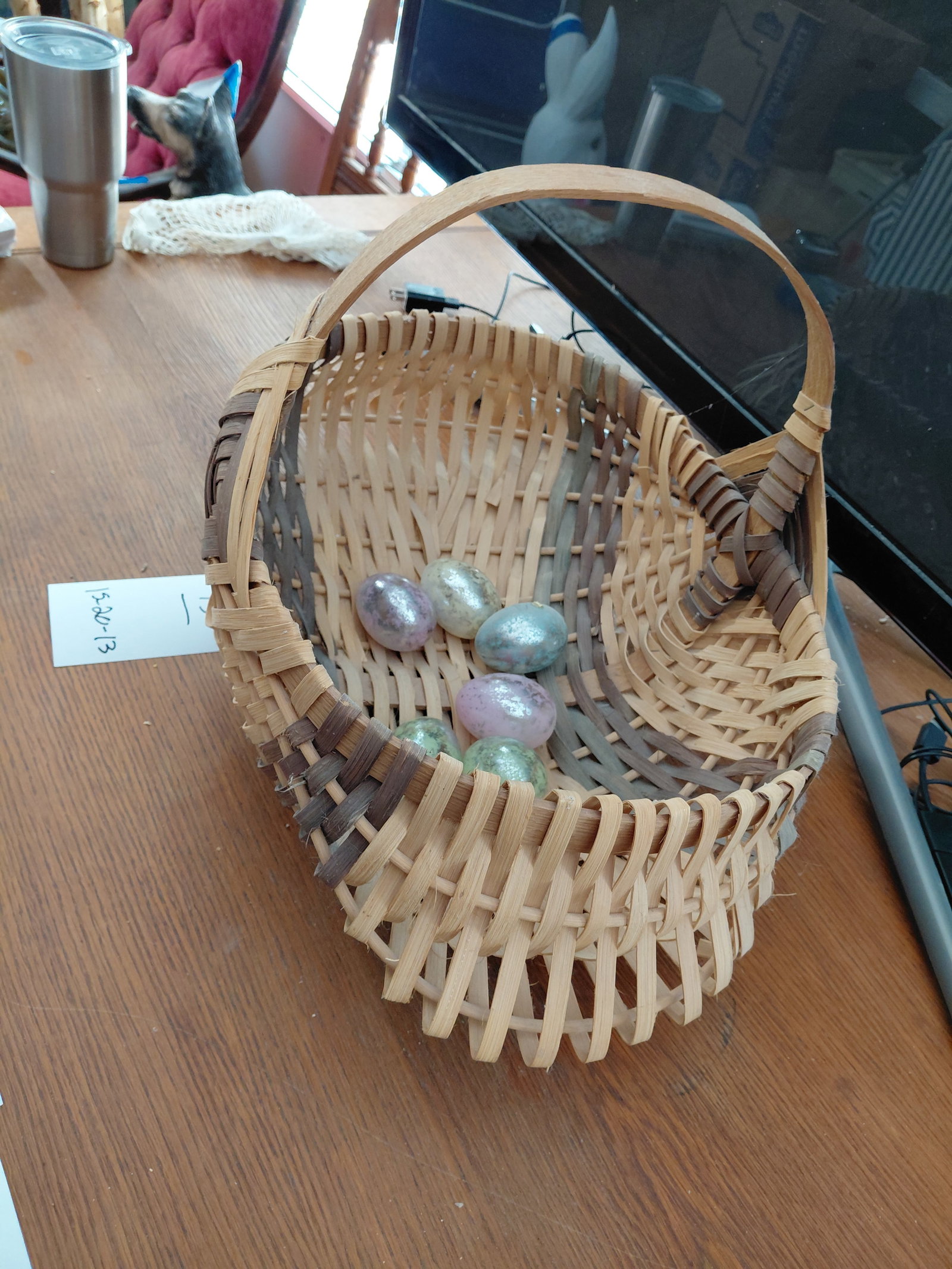 Large Wicker Basket - 4