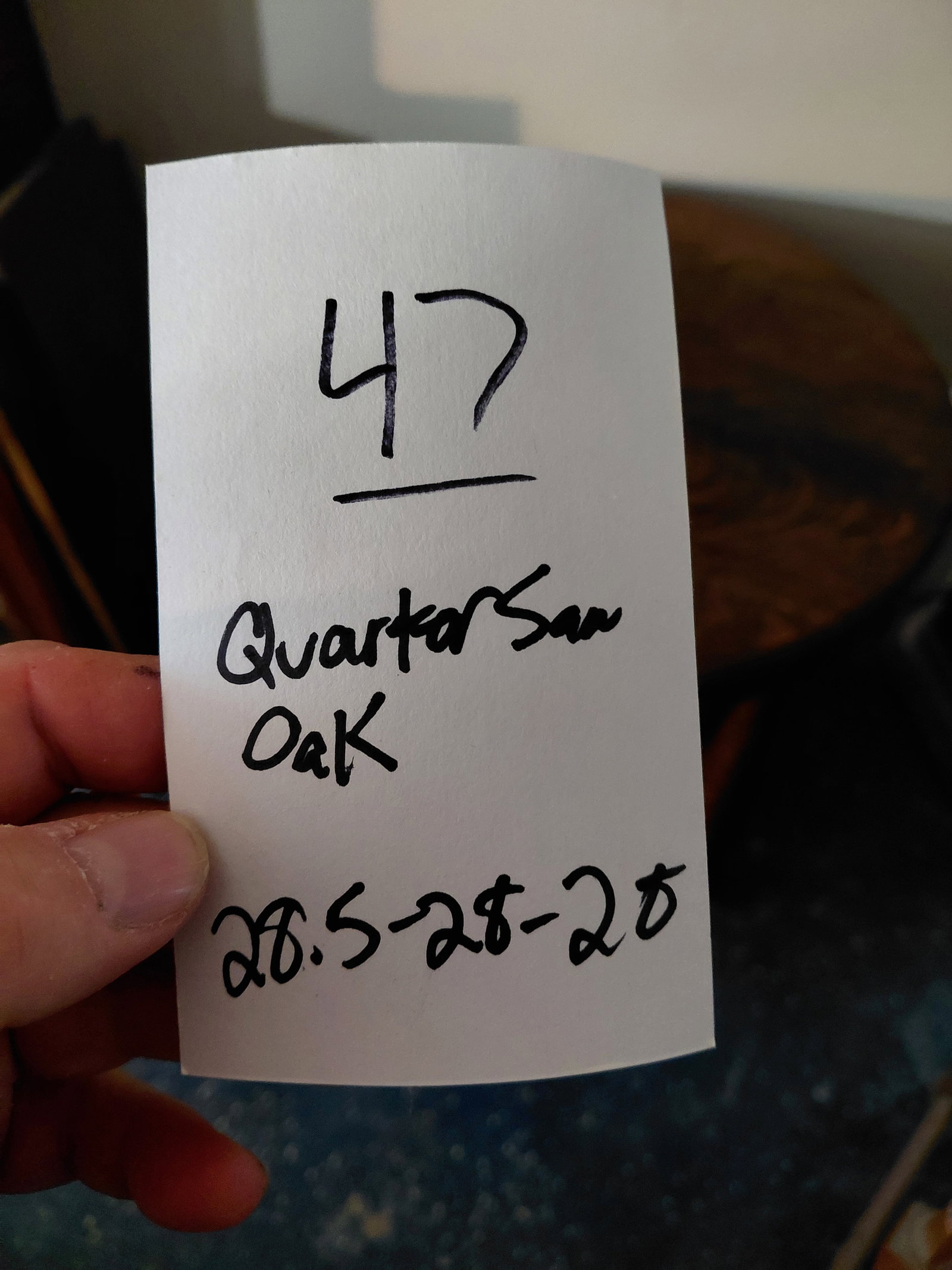 Rare 6 Legged Early 1900s Quarter Saw Oak Parlor Table - 3