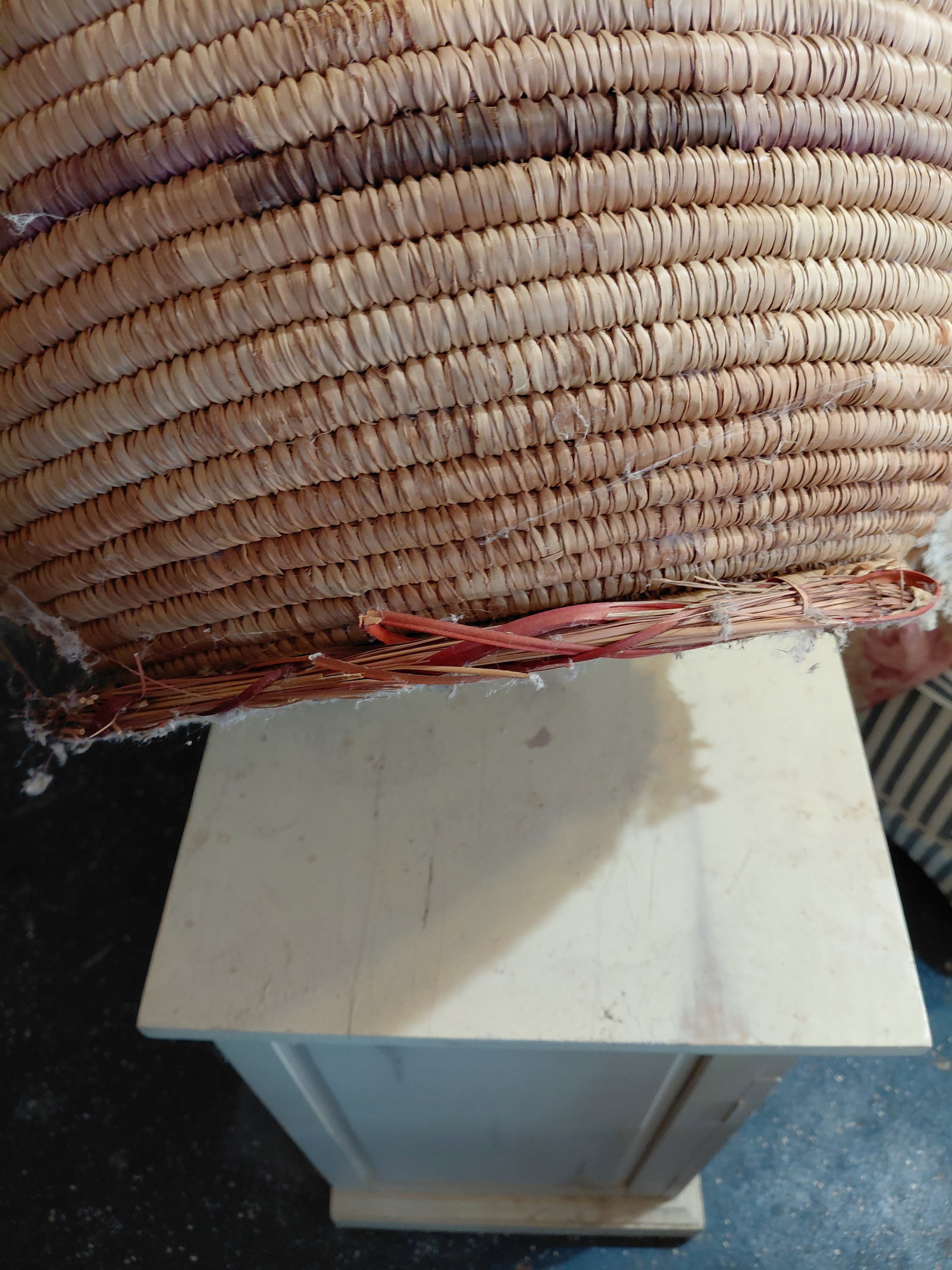 Large Woven basket / as seen - 8