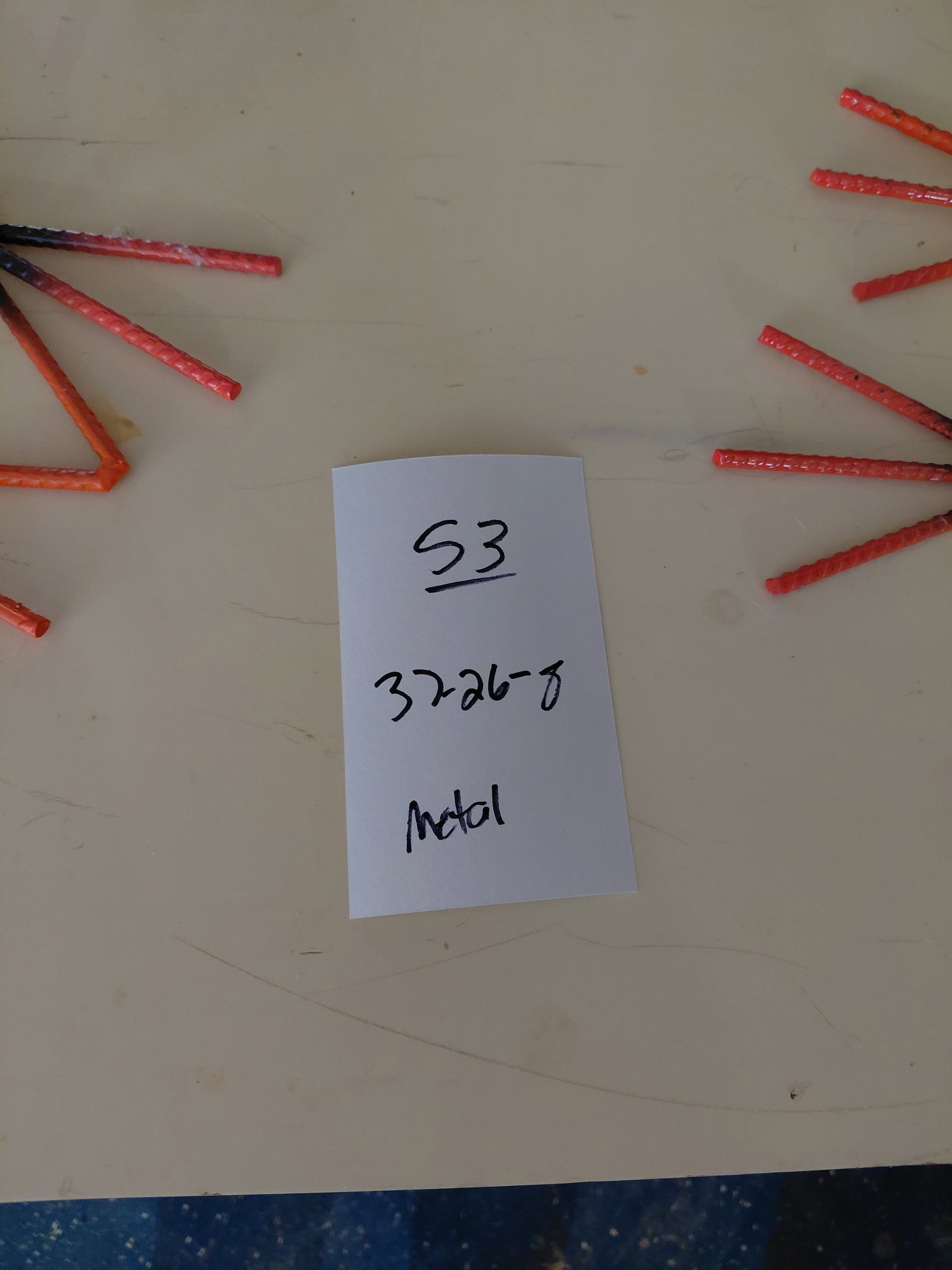 Pair of Metal Blue Heron Bird Statues / Lawn Art - 2