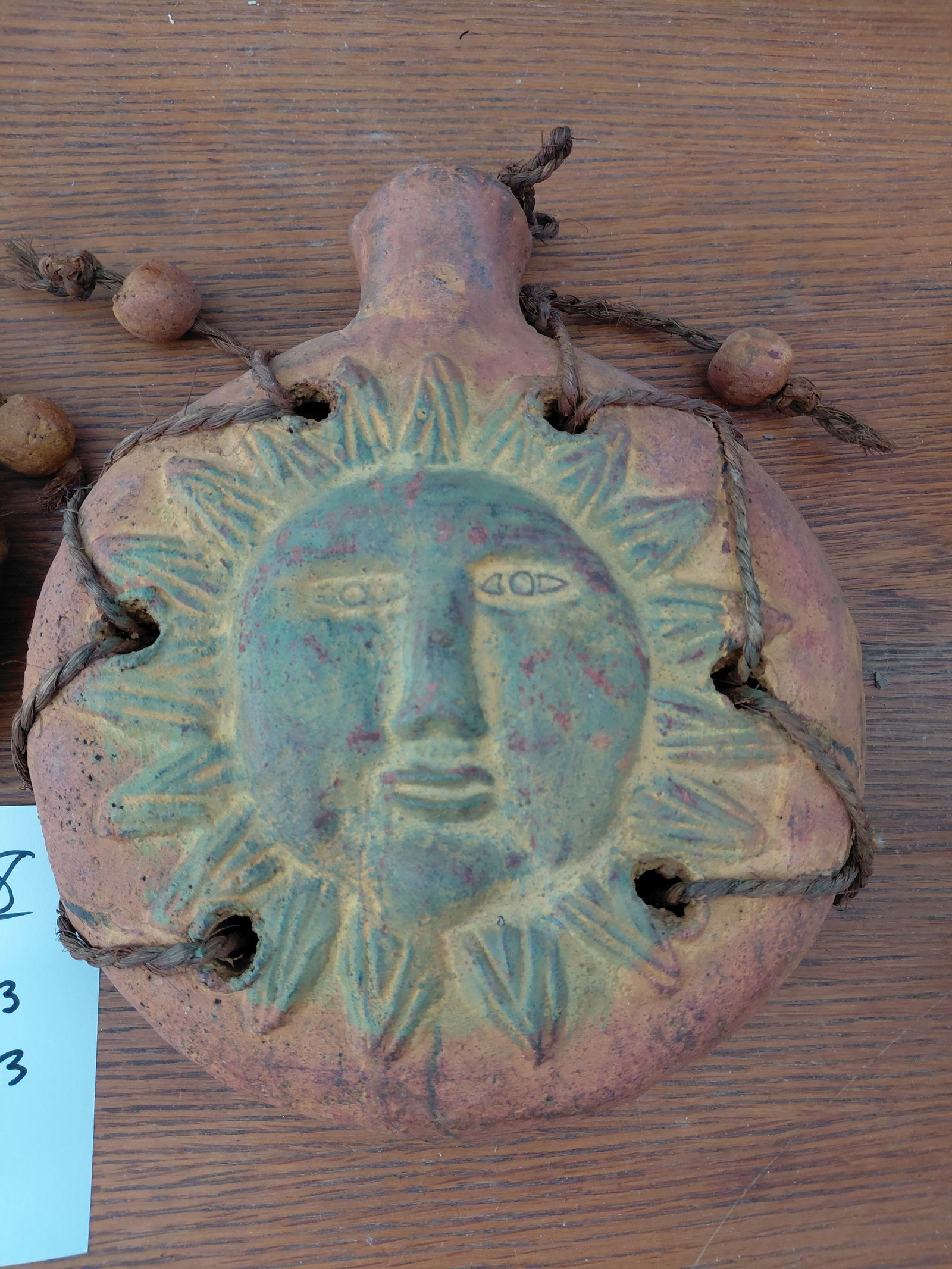 Pair of Stoneware Wall Vases - 2