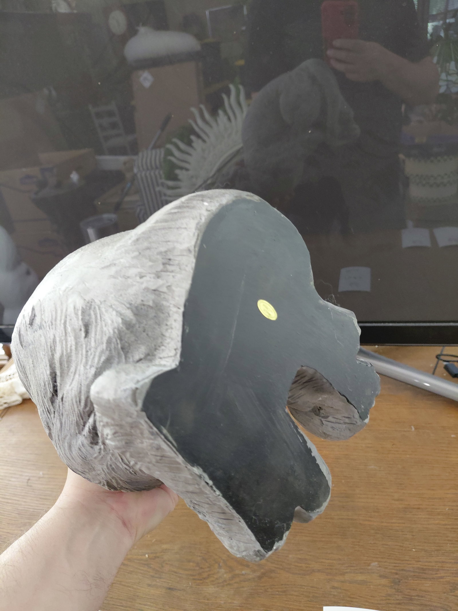 Large Resin Cat Statue - 7