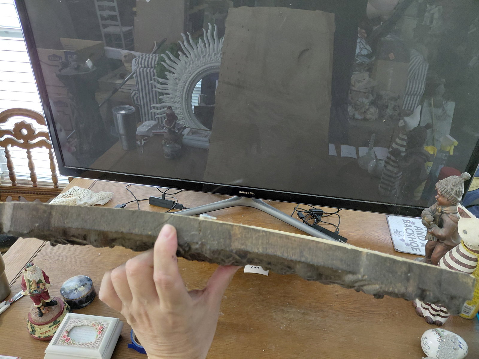 Large Heavy Artist Carved Wood / Birds by artist Richard Walker in Mobile AL - 9