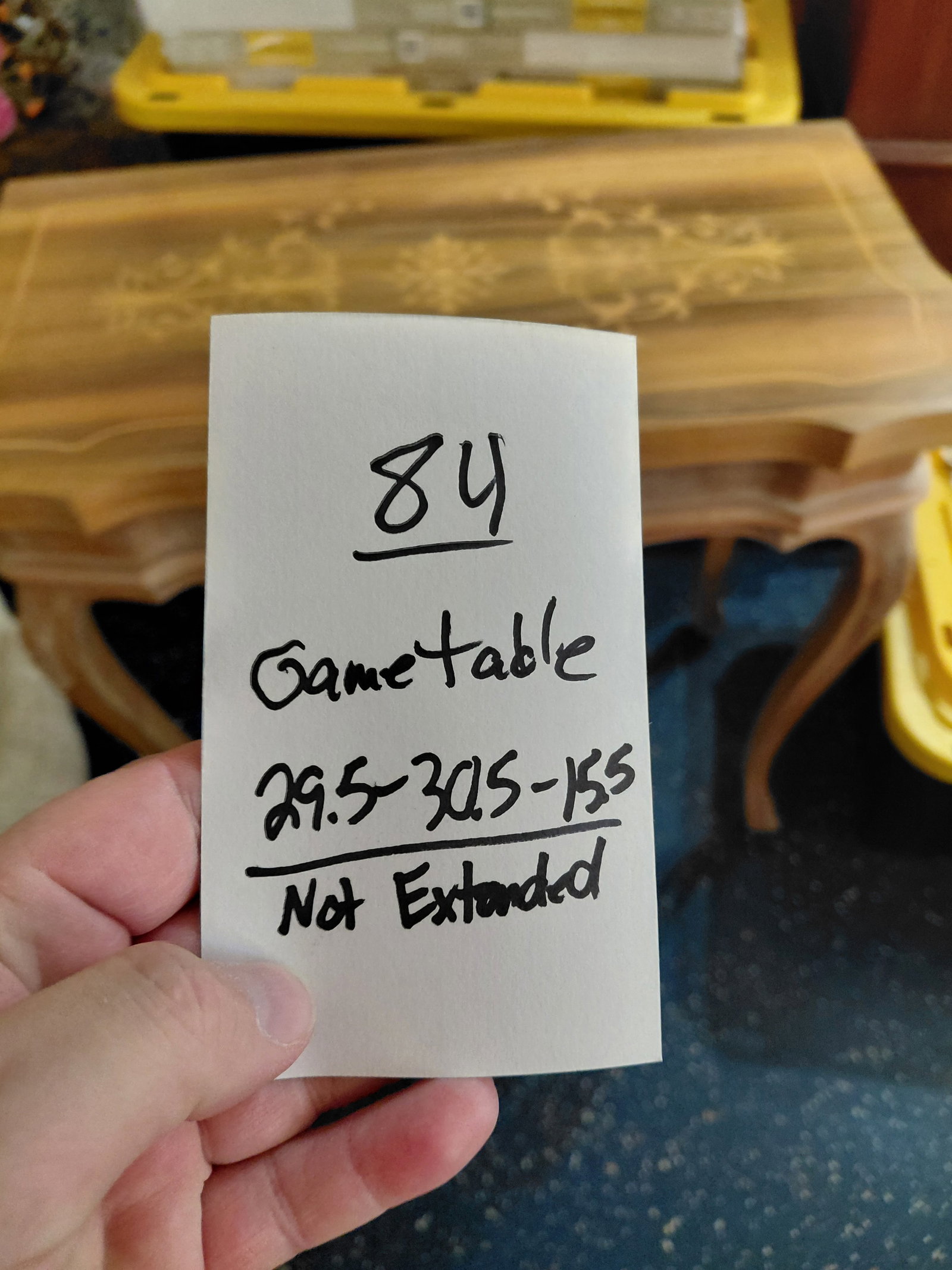 Unique Wood Game Table - 2