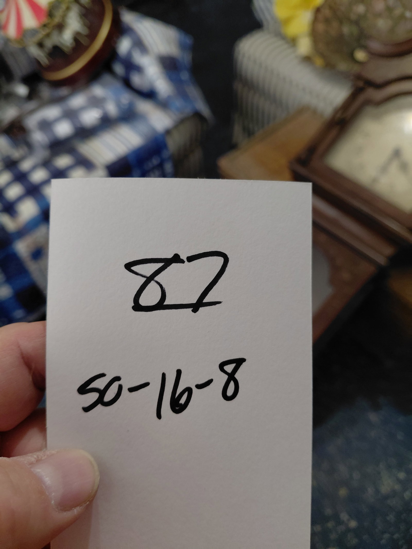 Large Ornate Mahogany Wall Clock Display / Battery clock untested / missing shelves - 2