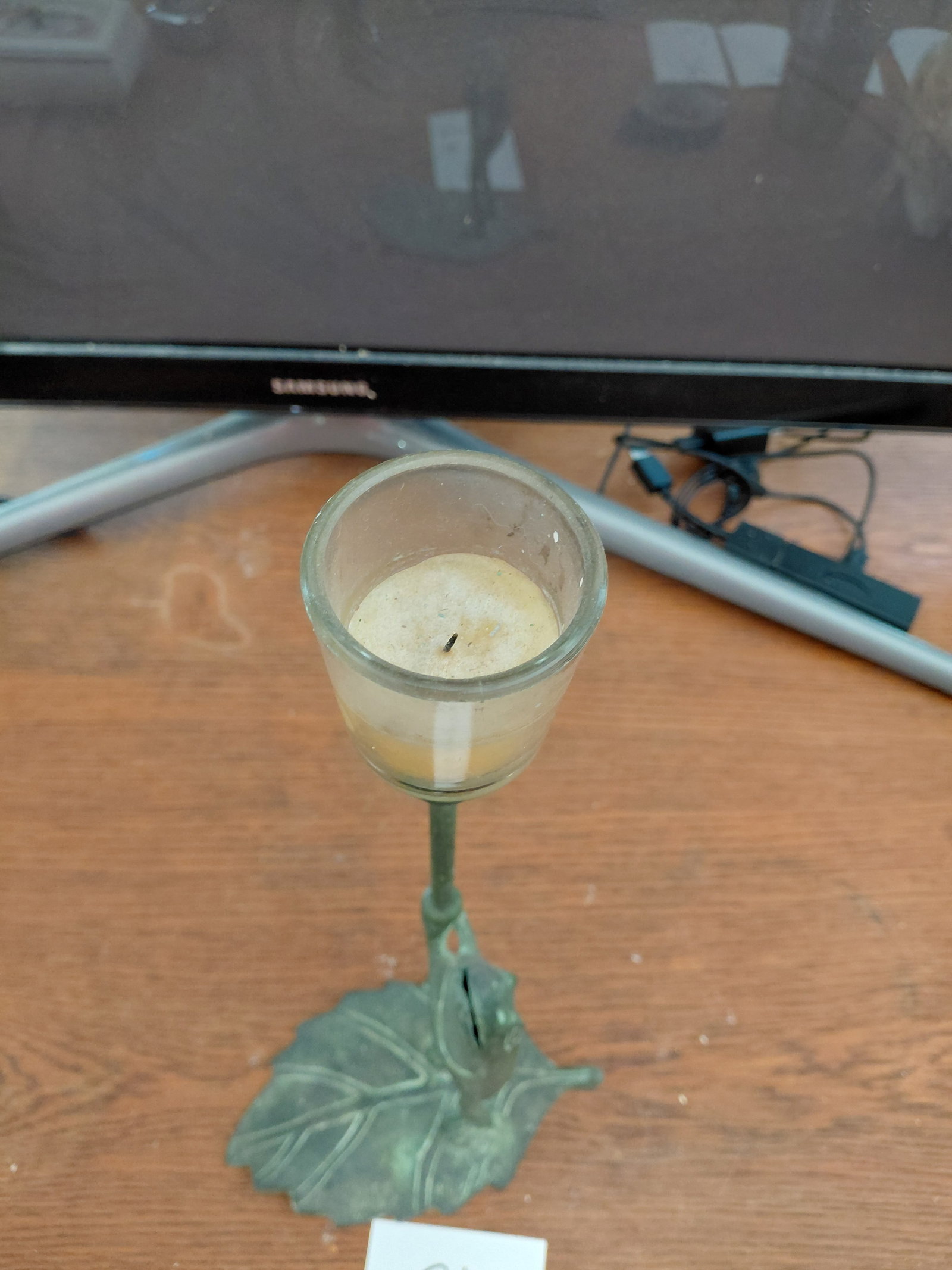 Iron Frog Candle Lamp - 4