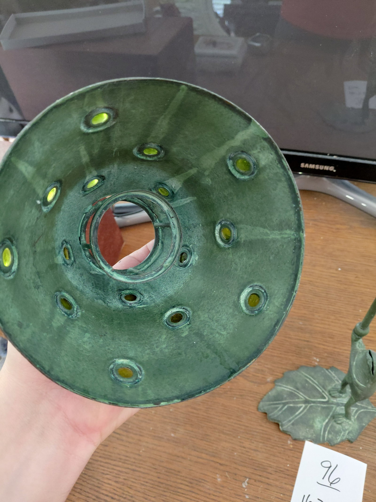 Iron Frog Candle Lamp - 5