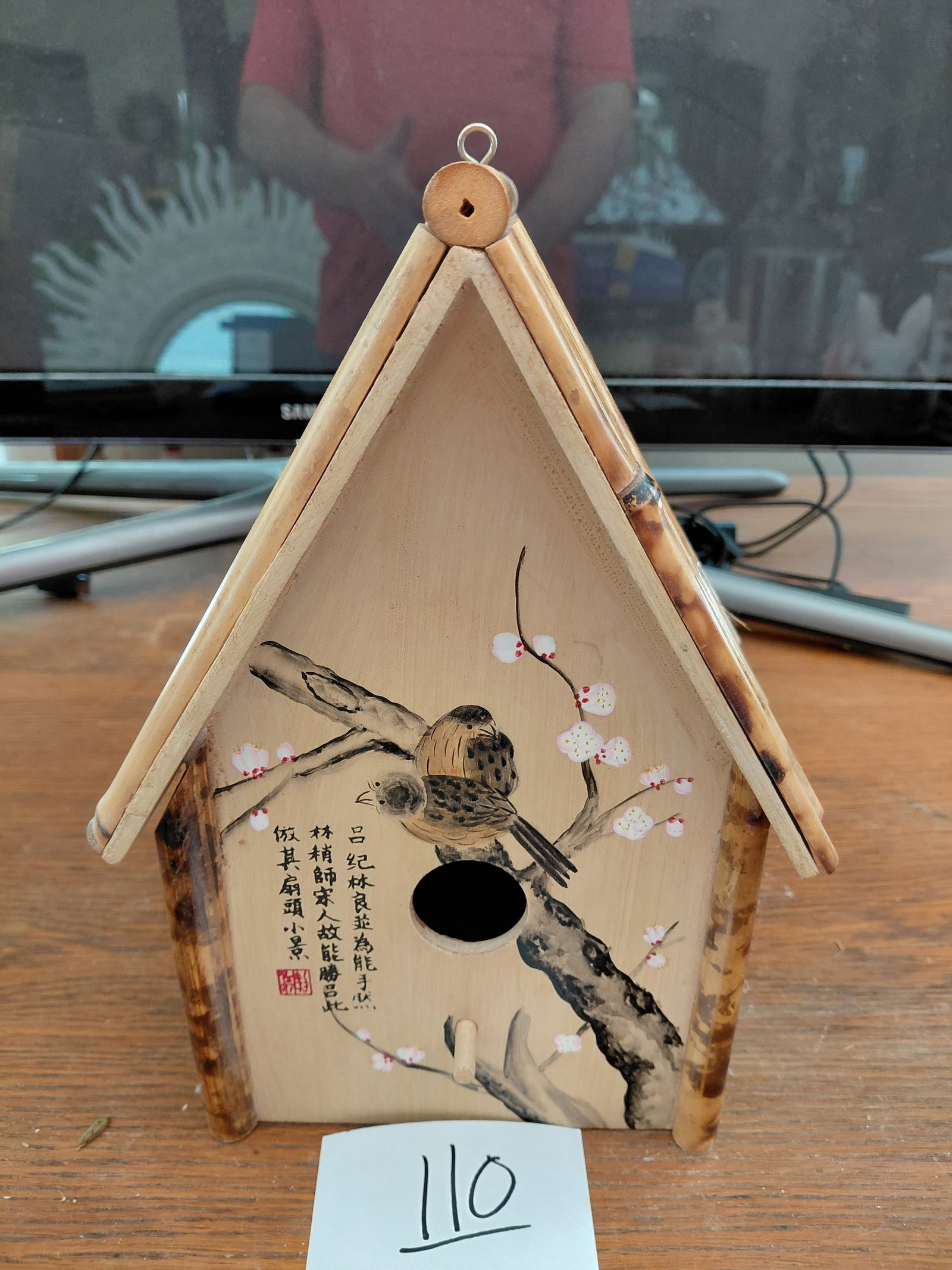 Asian Style Bamboo Bird House (1 of 4)