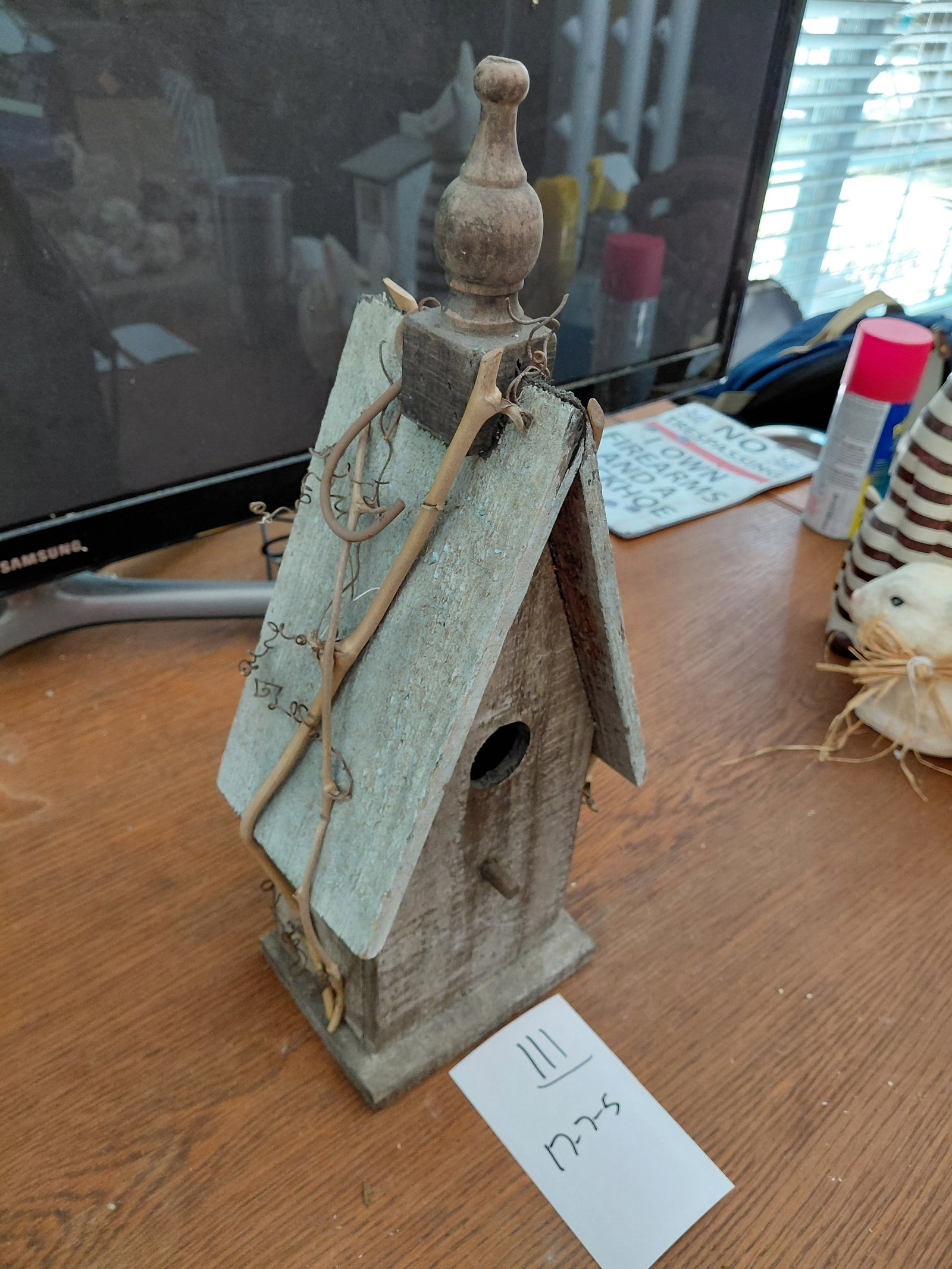 Rustic Bird House - 3