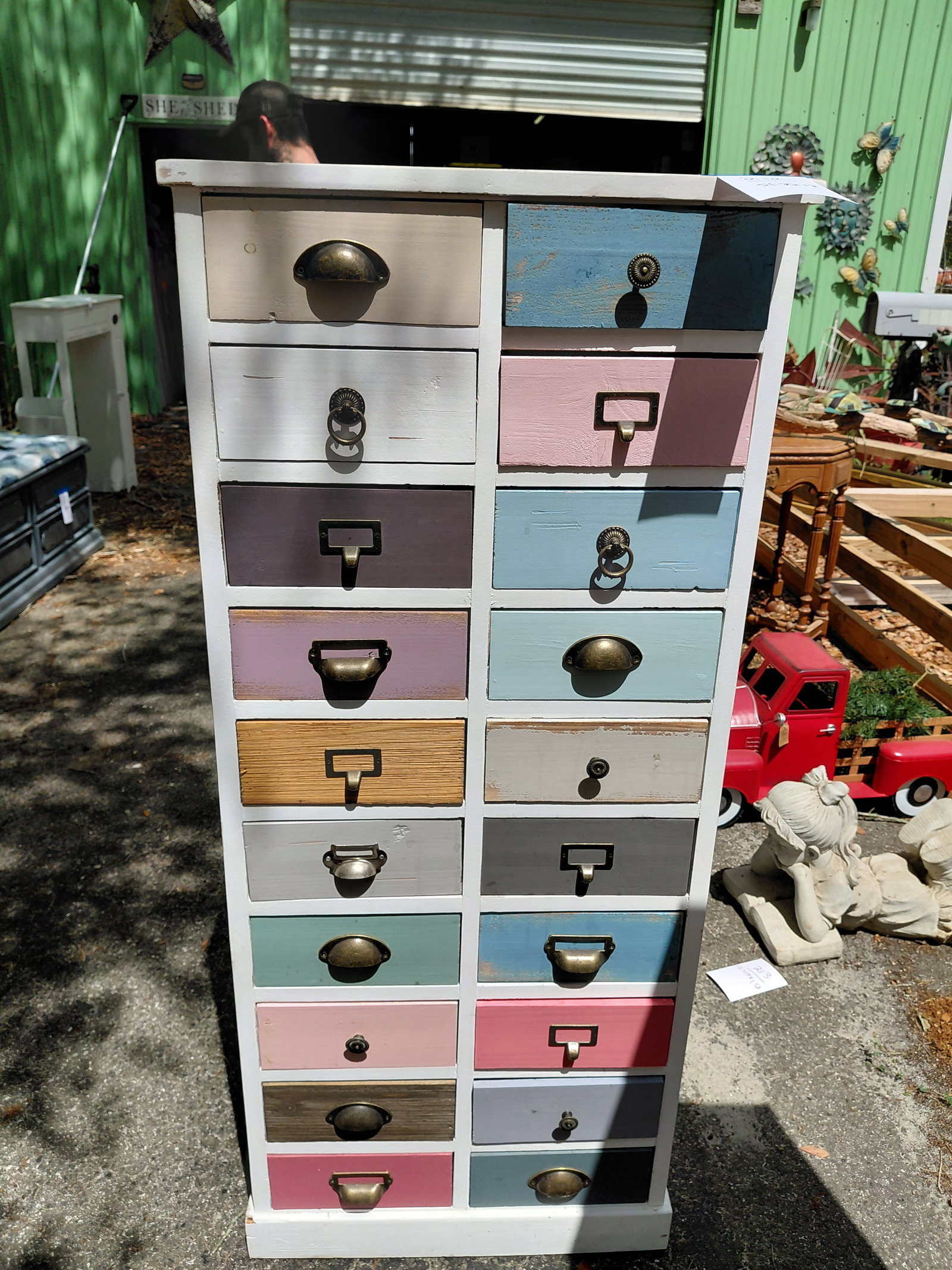 Tall Eclectic Cabinet: Tall Eclectic Cabinet