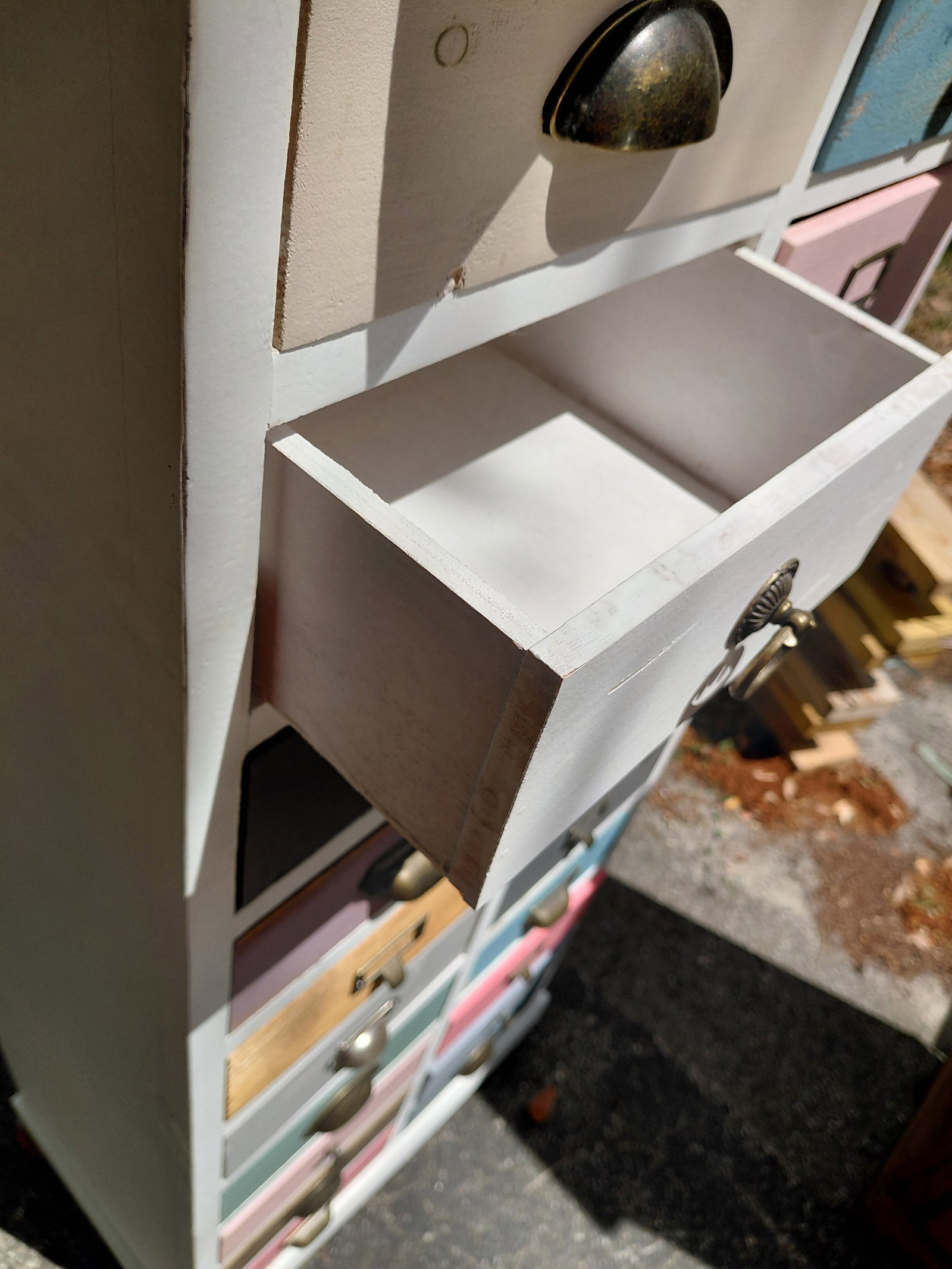 Tall Eclectic Cabinet - 7