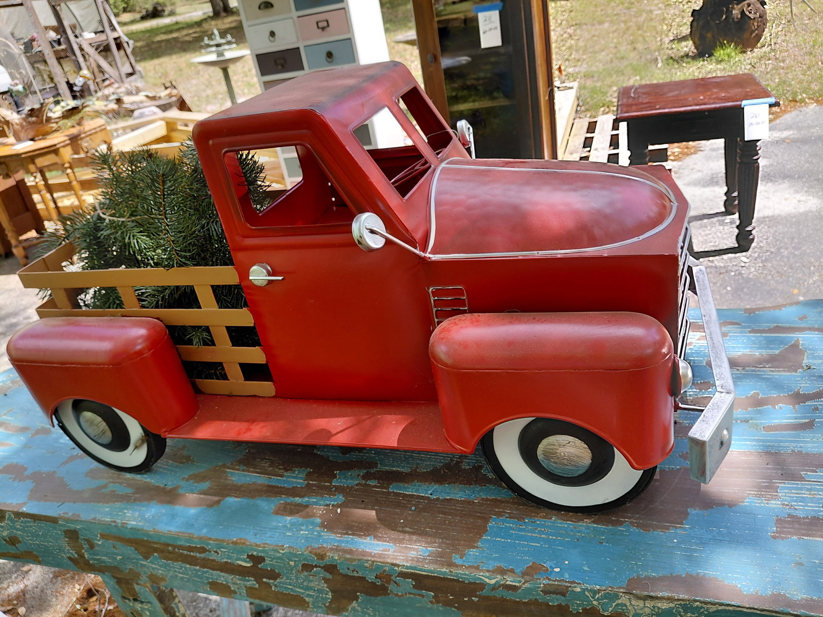 NEW Large Metal Red Truck - 5