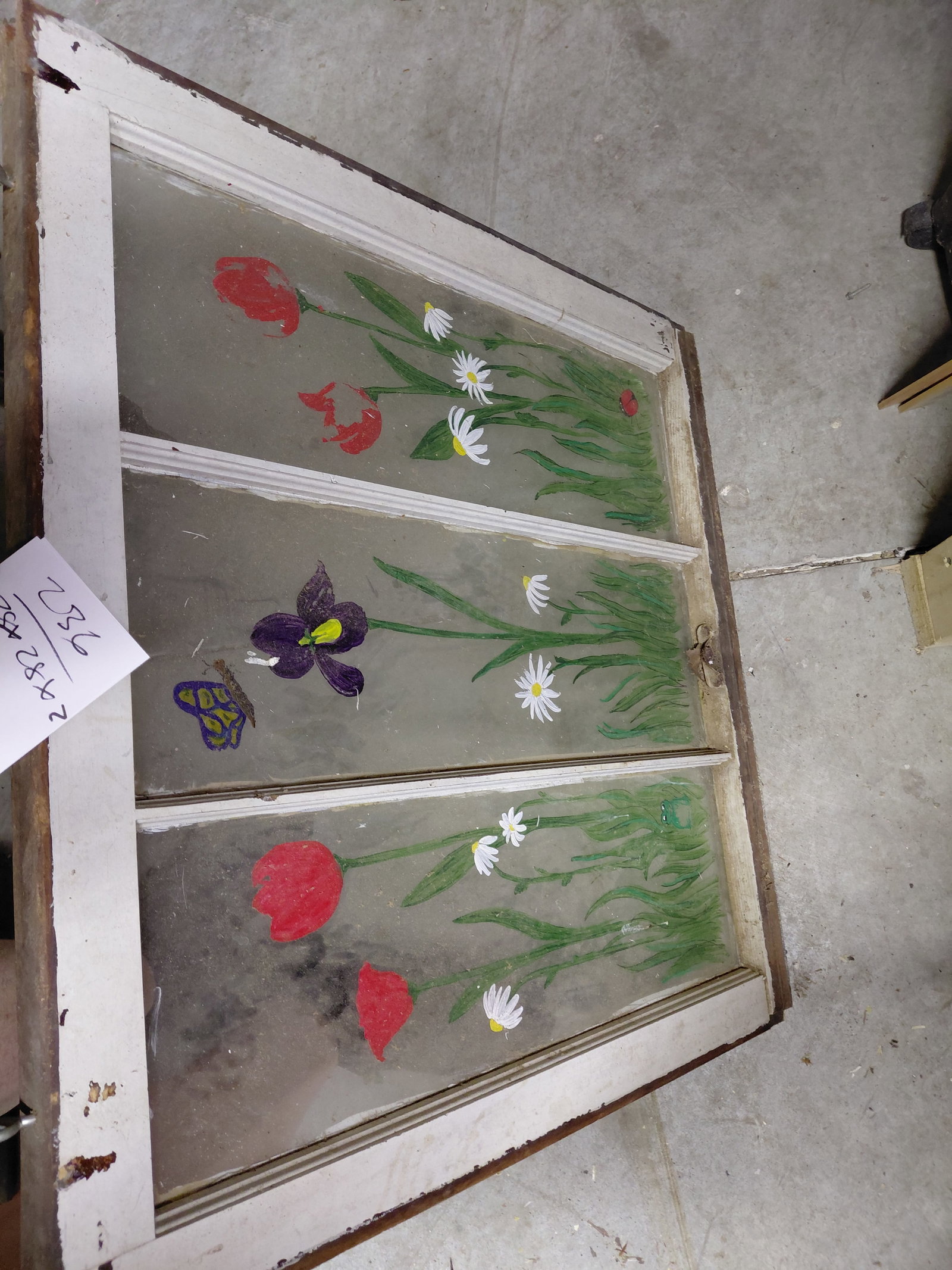 Reclaimed Window Rustic Design Window Art - 3