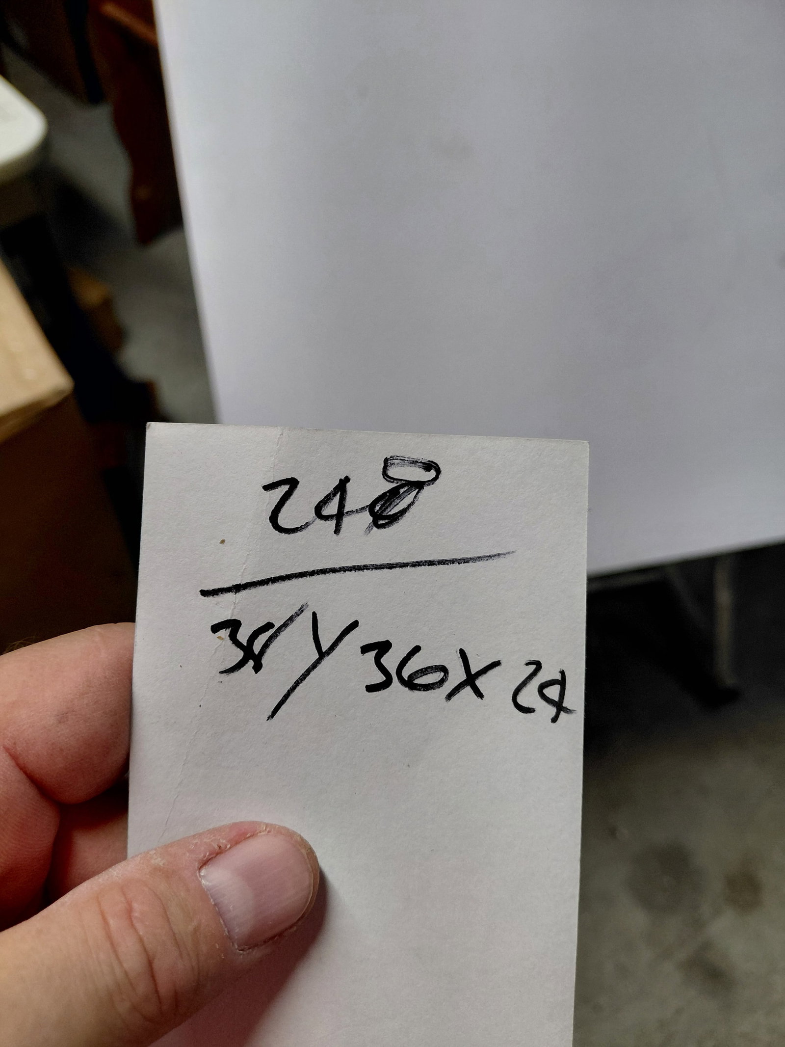 Large Crafting / Drafting Tilting Table / as seen - 2