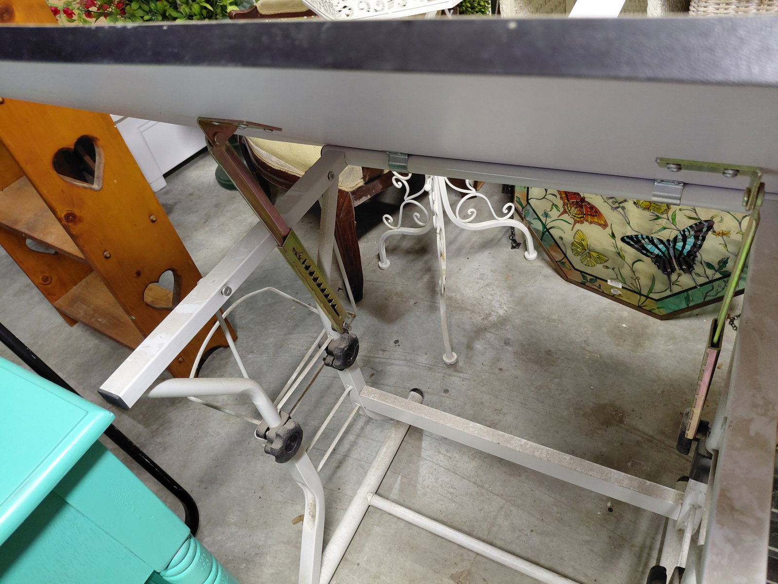 Large Crafting / Drafting Tilting Table / as seen - 5